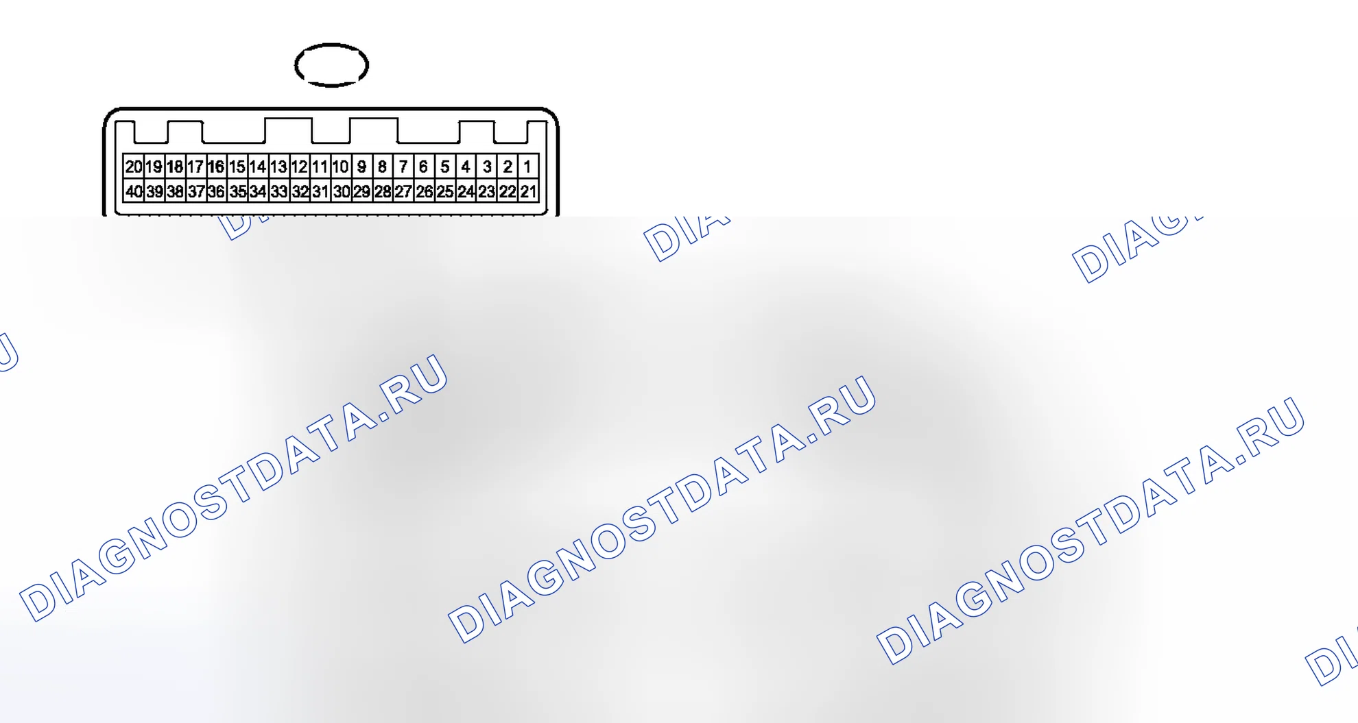 Рис. 33: КЛЕММЫ ЭБУ. Toyota Corolla X рестайлинг