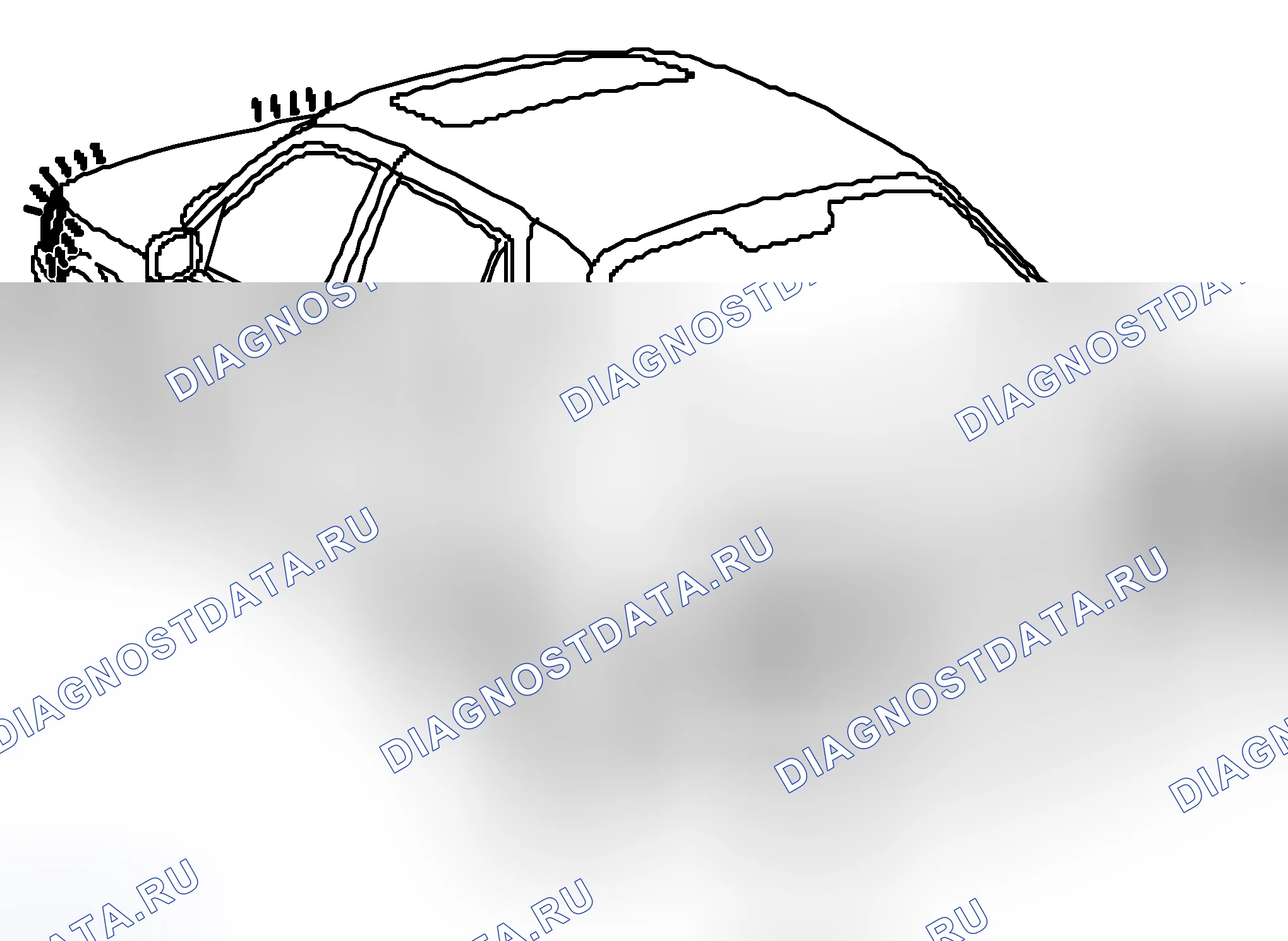 Рис. 187: Стояночные огни (США / Калифорния). Kia Picanto II рестайлинг