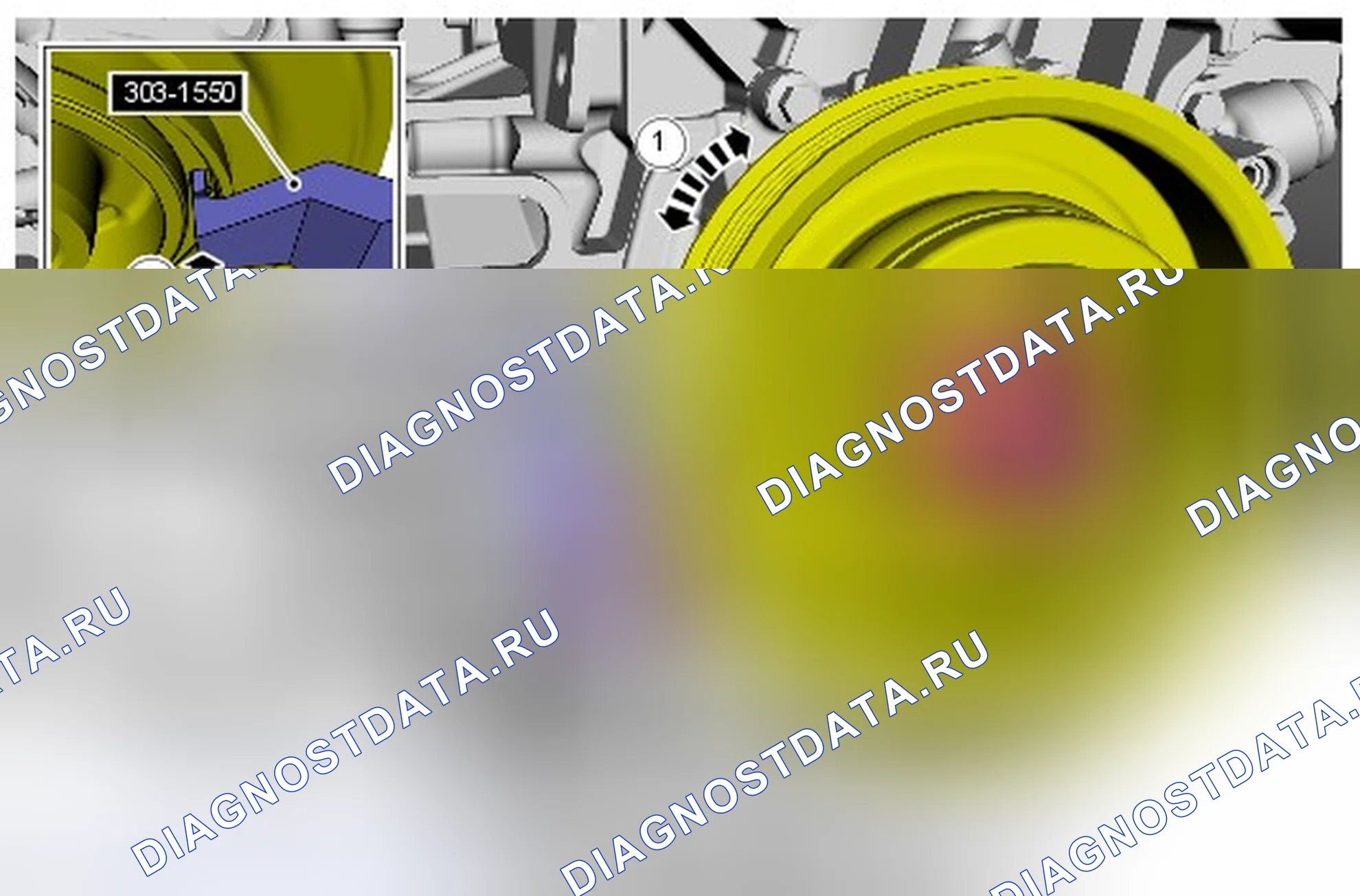 Сборка двигателя. Ford Transit Connect II