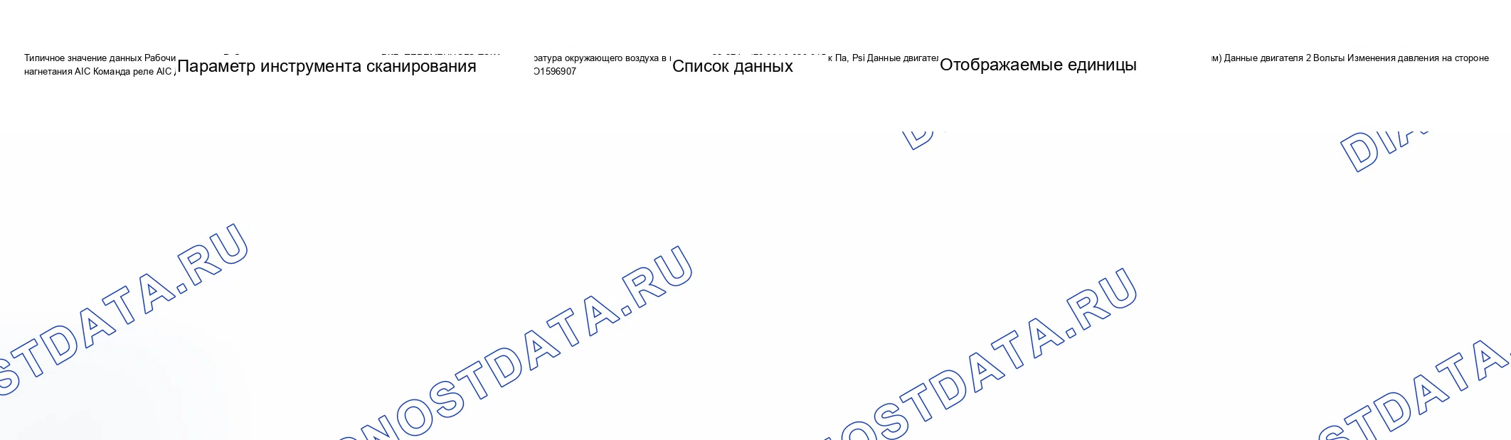 Рис. 73: Список данных сканирующего инструмента блок управления силовым агрегатом (PCM) (блок управления силовым агрегатом). Chevrolet TrailBlazer I