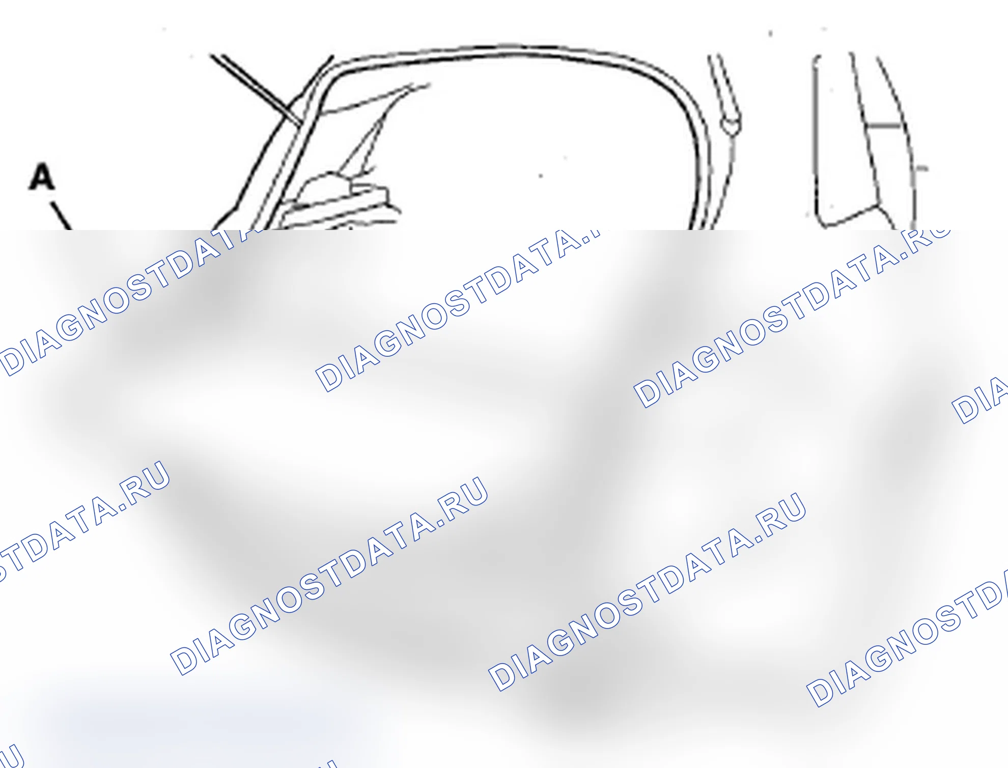 Рис. 63: Пол грузового помещения. Acura RDX I рестайлинг