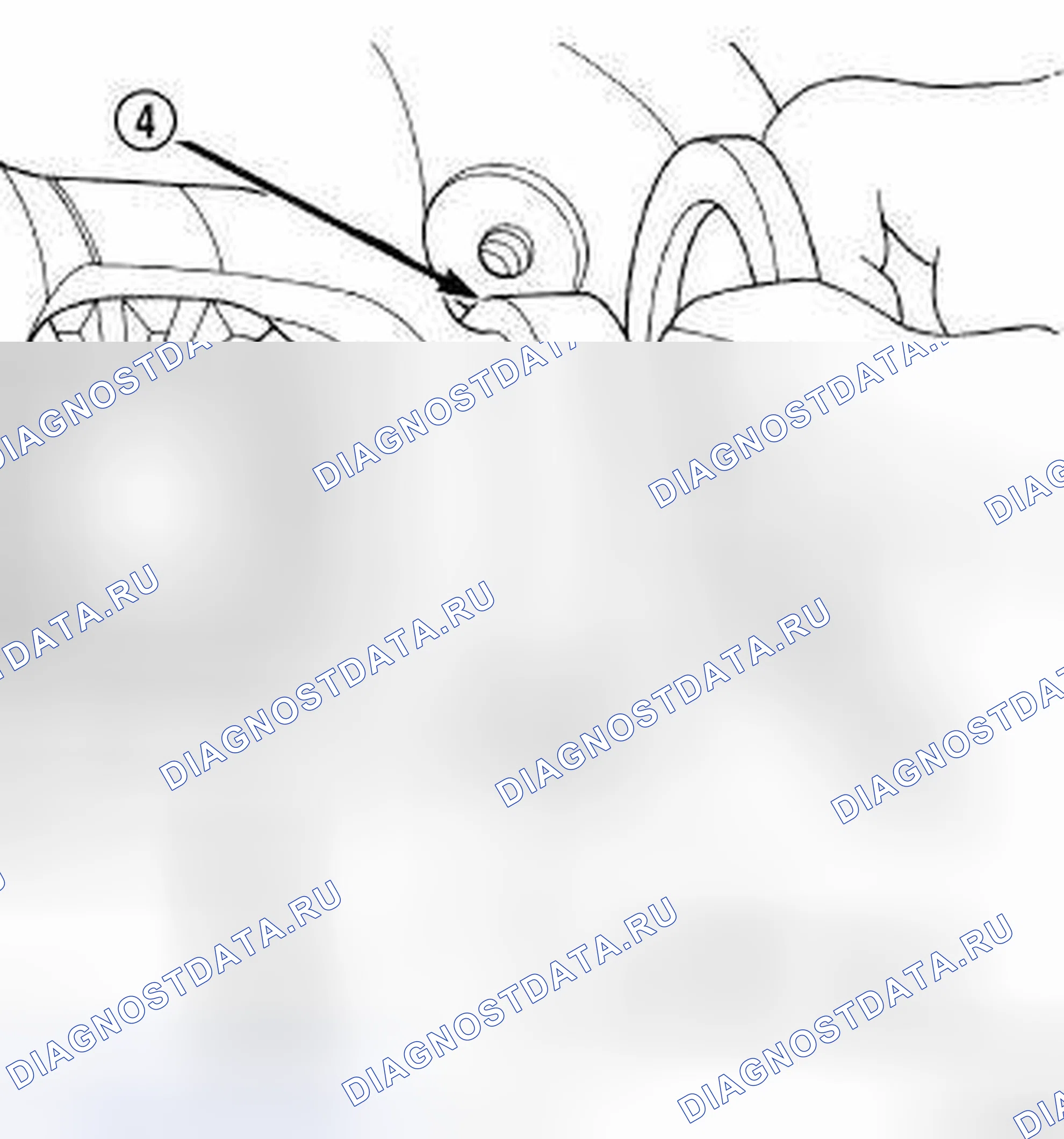 Рис. 308: ВЫБОР ПРОКЛАДКИ. RAM Pickup 3500 