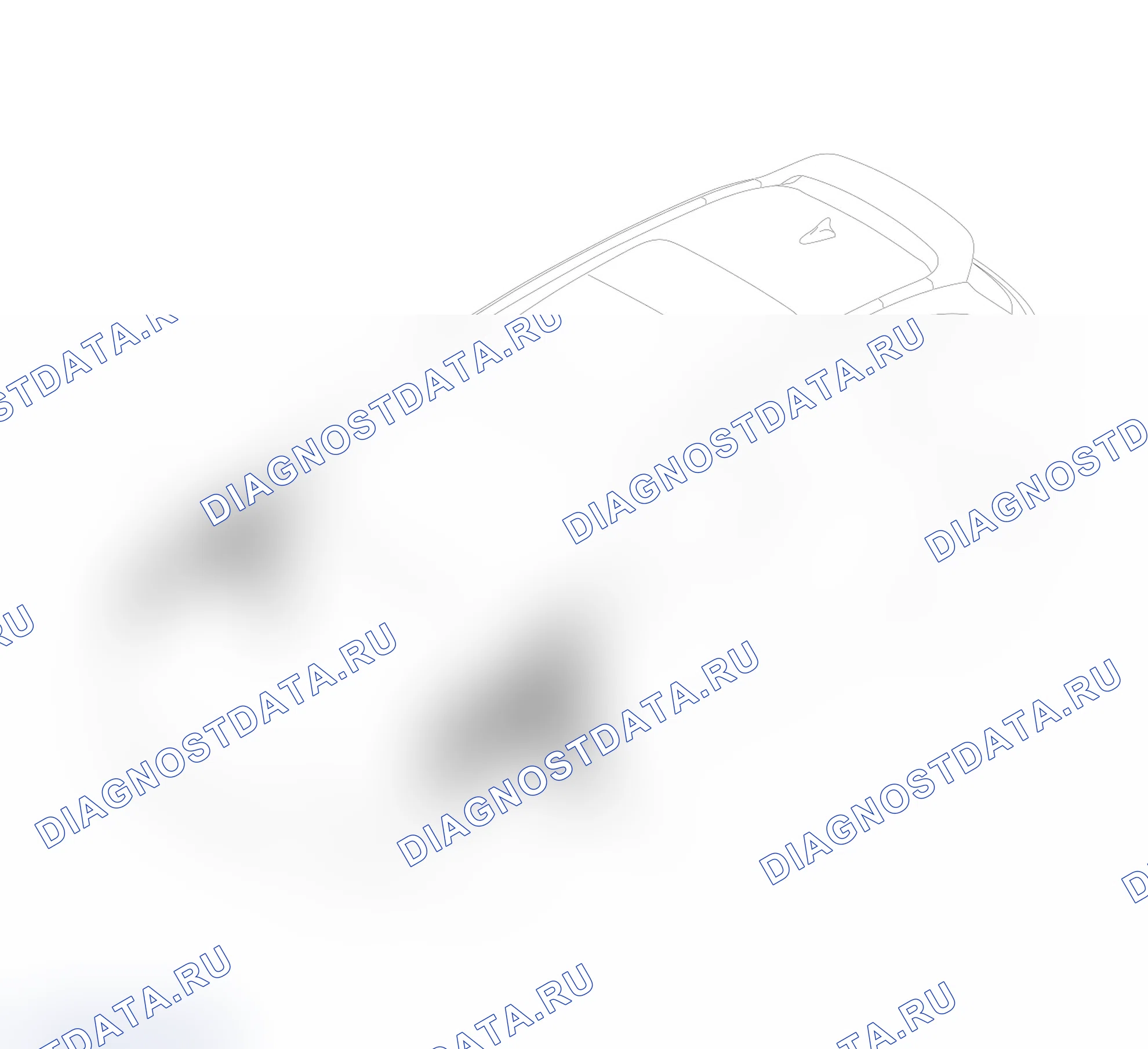 Схема расположения крыла кузова — Haval Chitu. Haval Chitu I
