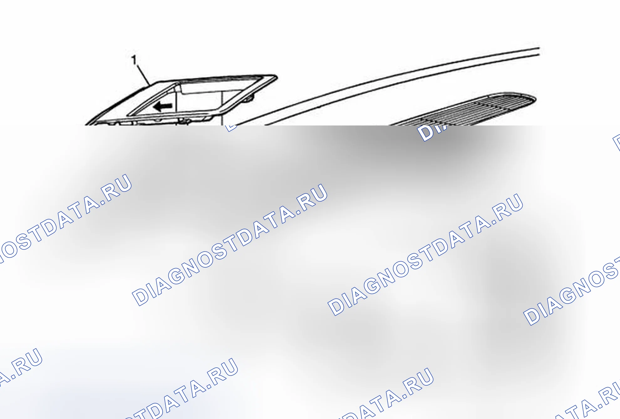 Рис. 4: Замена панели дисплея панели приборов. Chevrolet Corvette C6