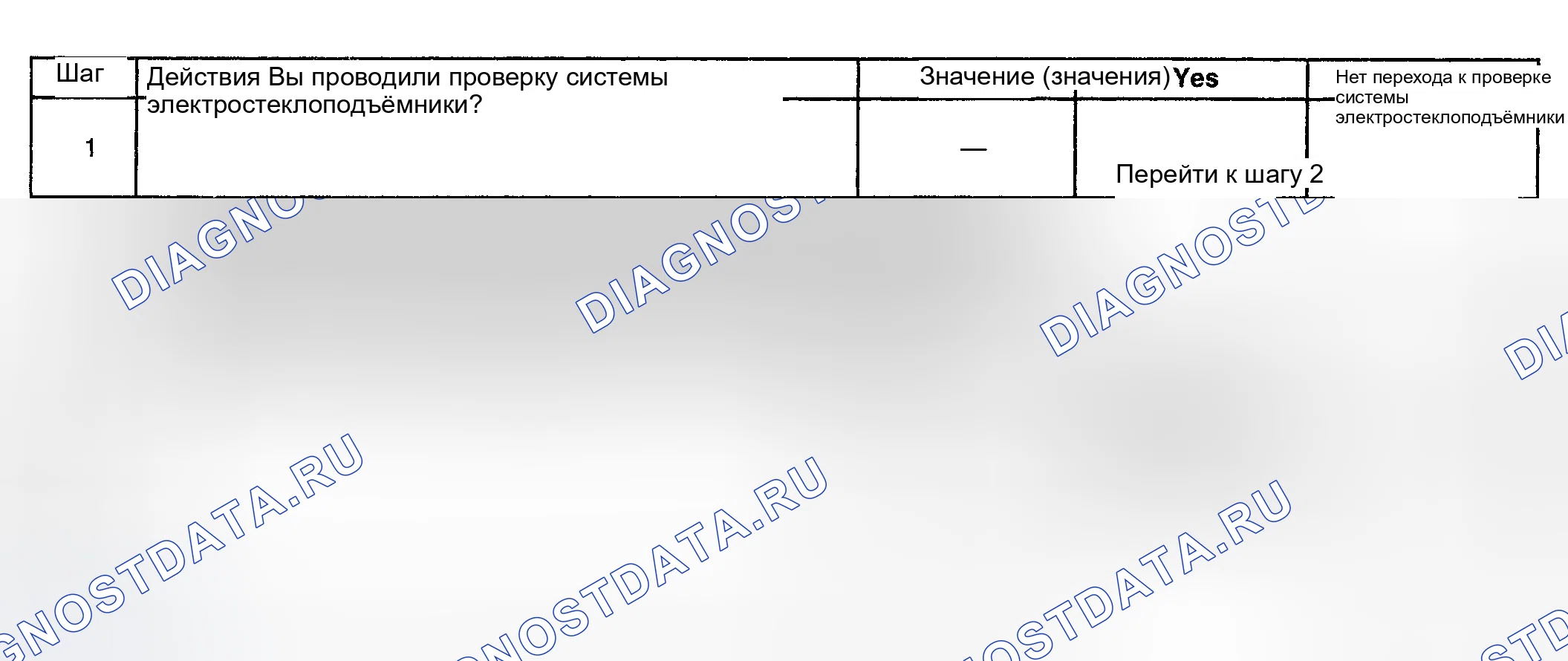 Рис. 18: ТЕСТ K: ФУНКЦИЯ БЛОКИРОВКИ СТЕКЛОПОДЪЕМНИКА НЕ РАБОТАЕТ. Pontiac Grand Prix VI