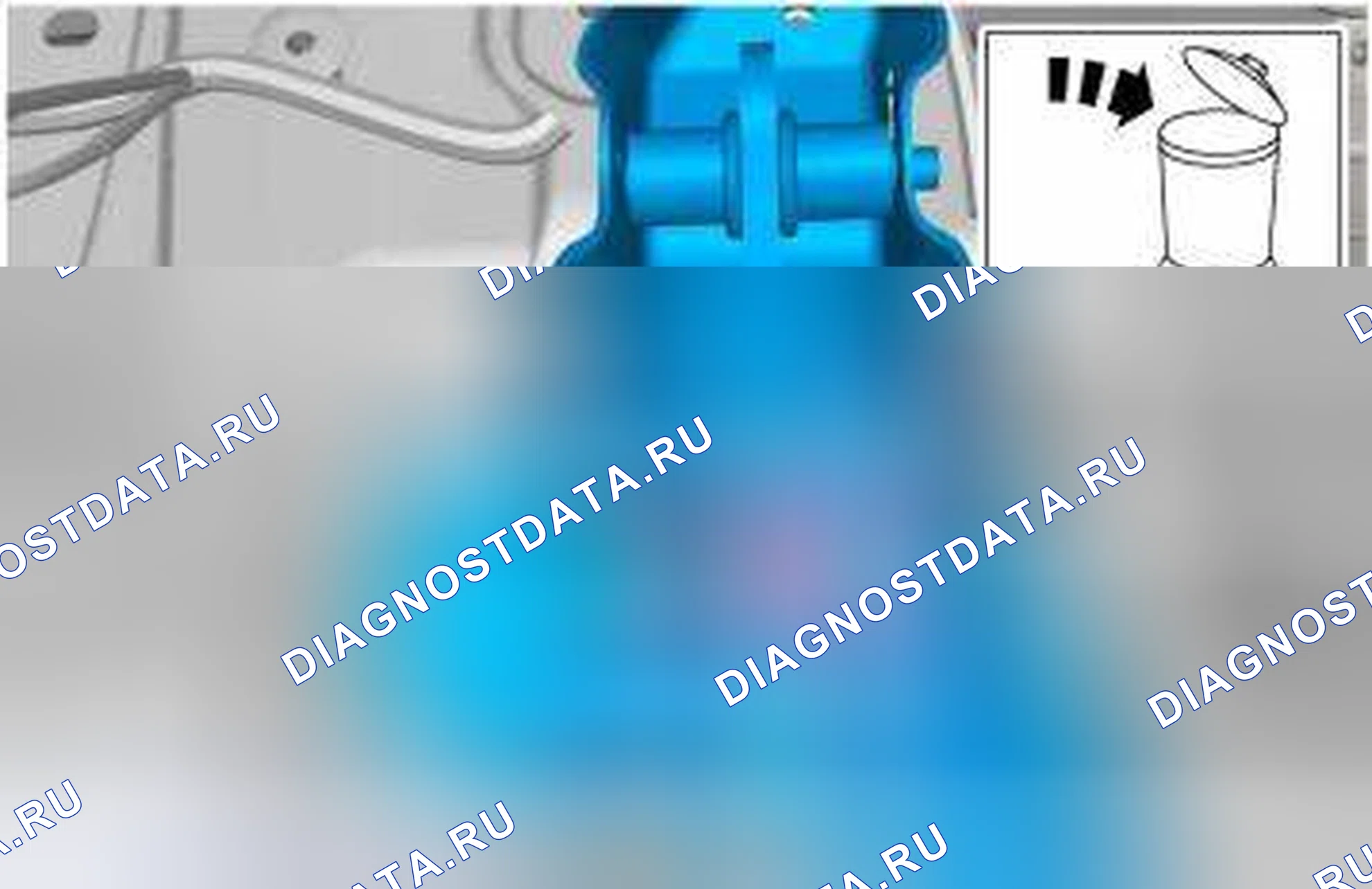Рис. 51: ДЕМОНТАЖ. Volvo S80 II рестайлинг