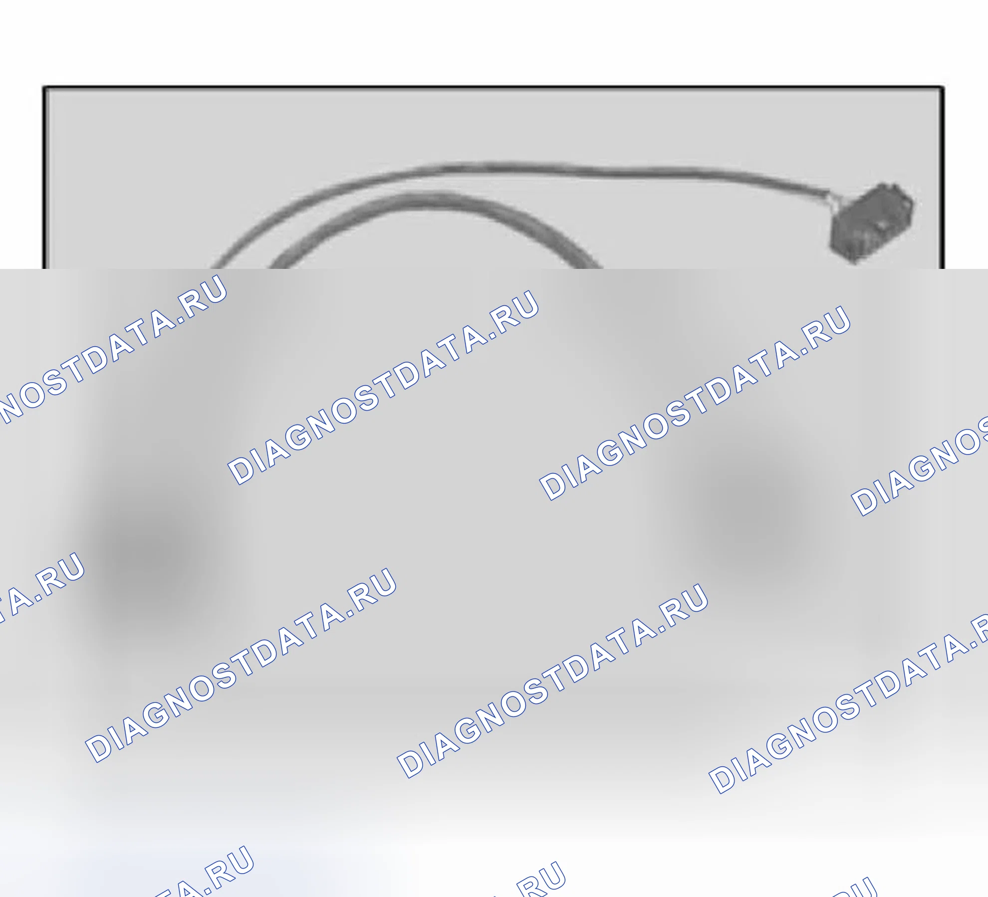 Рис. 11: 61 3 080 Вывод V-адаптера для раздаточной коробки - E83 ECU (8-контактный). BMW X3 E83