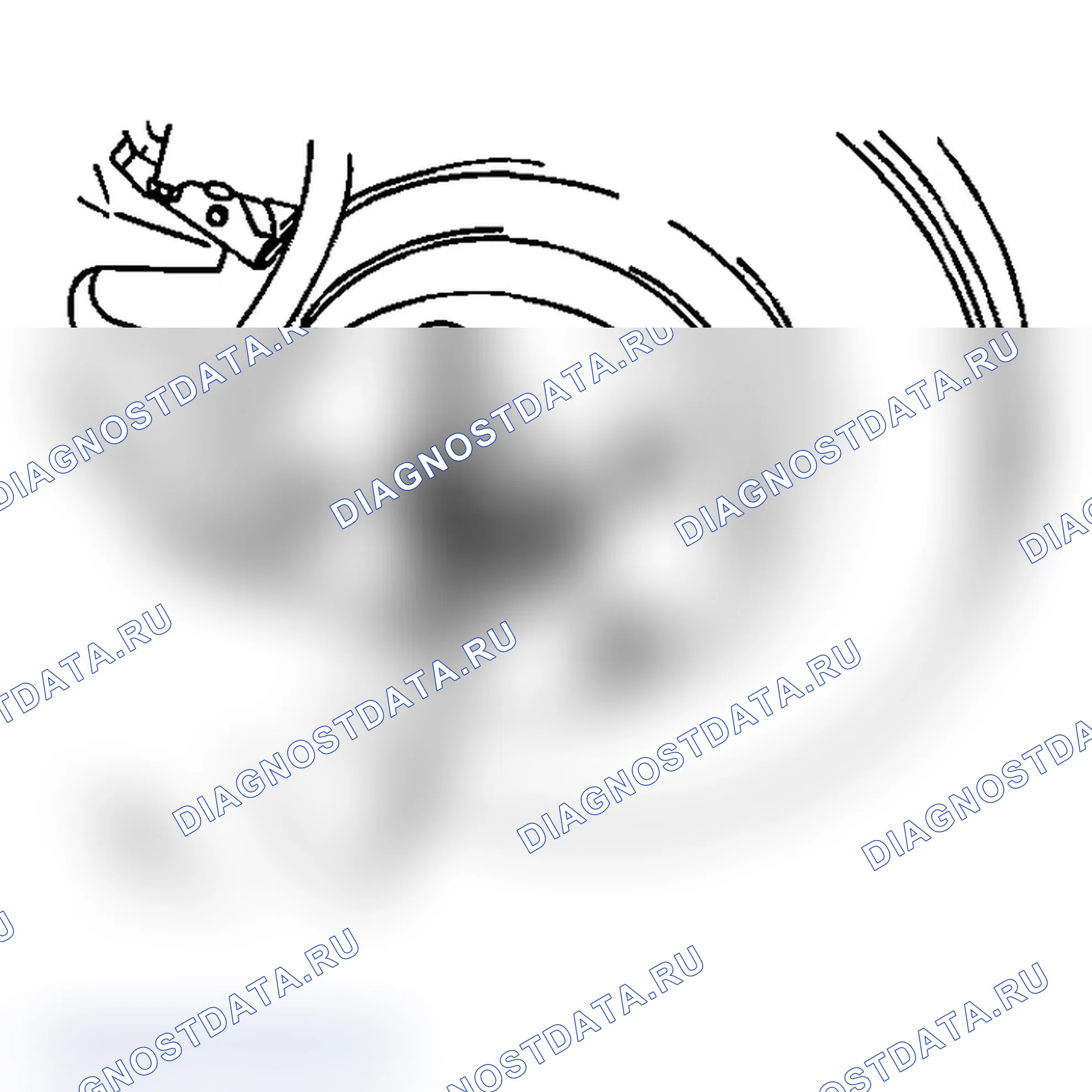 Рис. 23: ДЕМОНТАЖ. Subaru Impreza WRX GD/GG рестайлинг 2