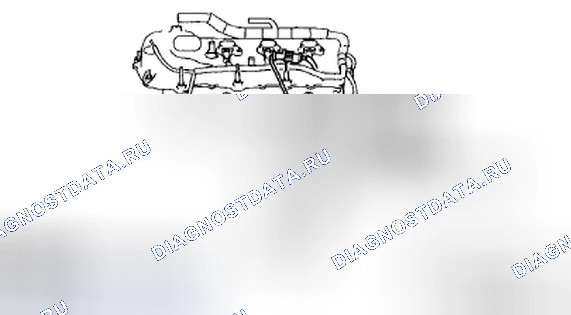 Рис. 50: Демонтаж / монтаж датчика A / F (ЛЕВ). Honda CR-V II рестайлинг