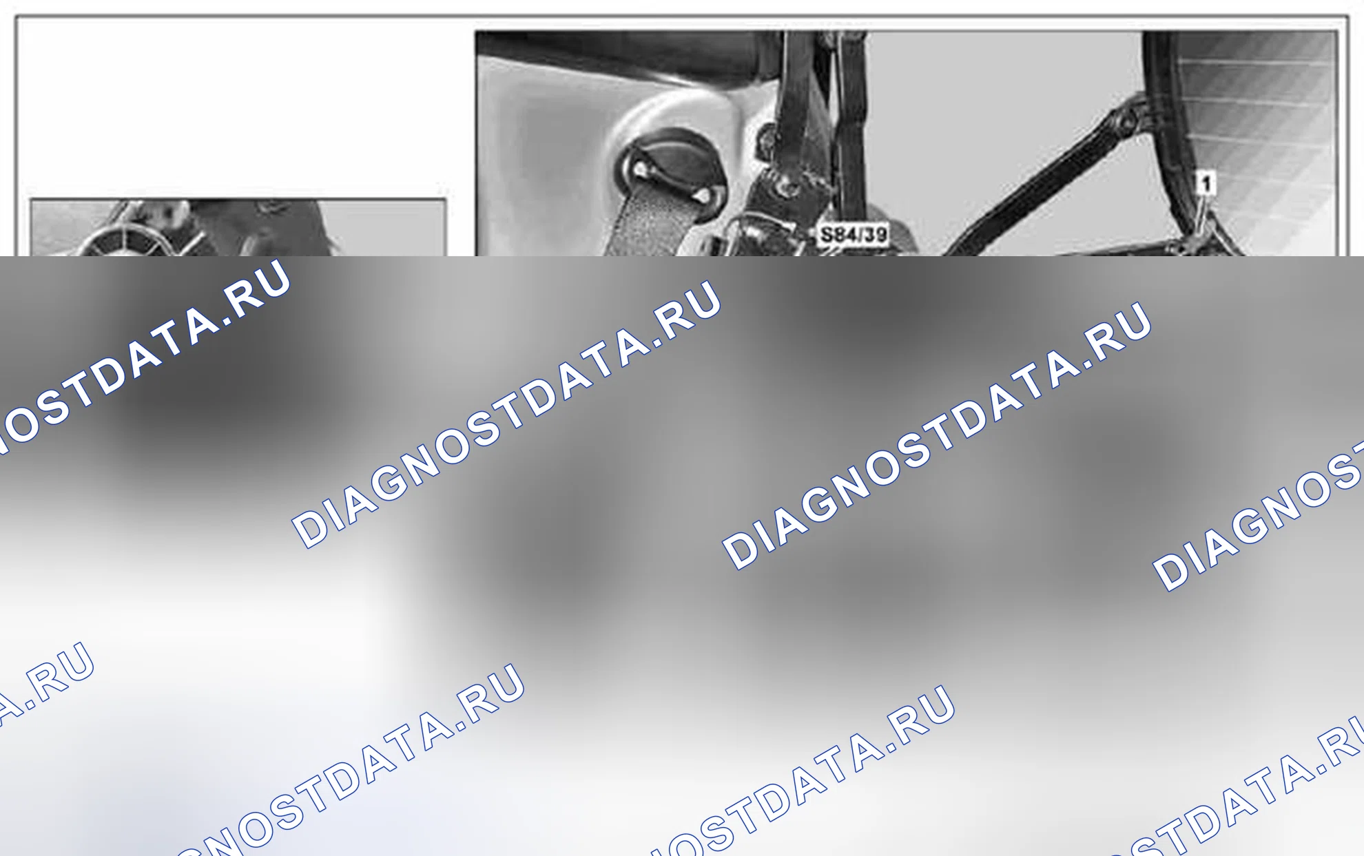 Рис. 82: Снять, установить жгут проводов привода мягкого верха сзади - AR77.39-P-1010MCV. Kia Soul I