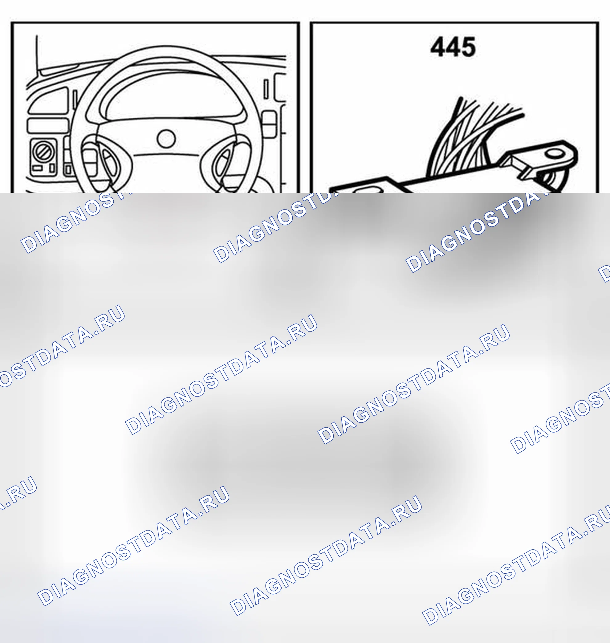 Рис. 30: Разъем канала передачи данных, 16-контактный, CARB (445). Kia Picanto II рестайлинг