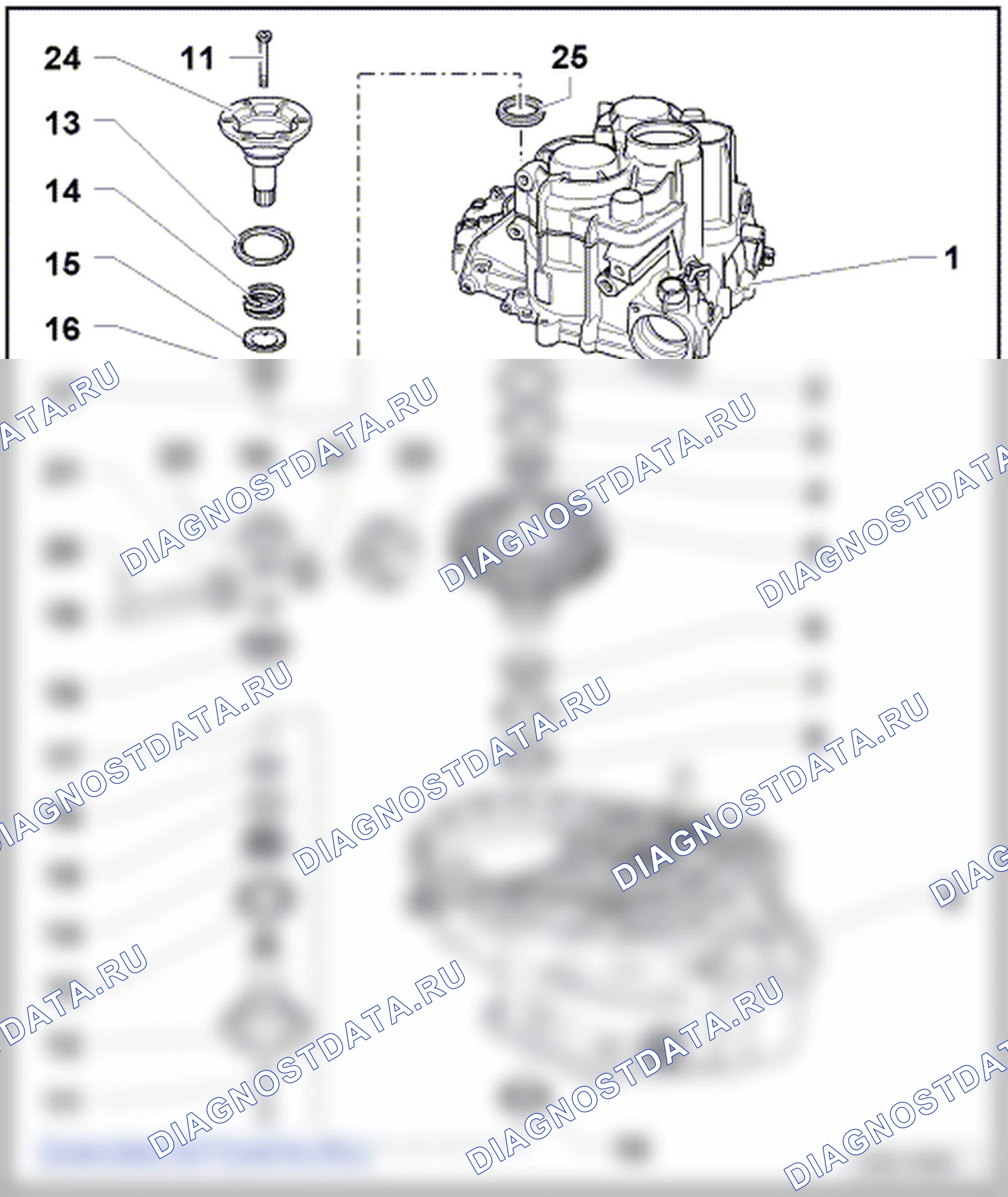 Дифференциал (6-ступ. МКП 0BB). SEAT Alhambra Ii