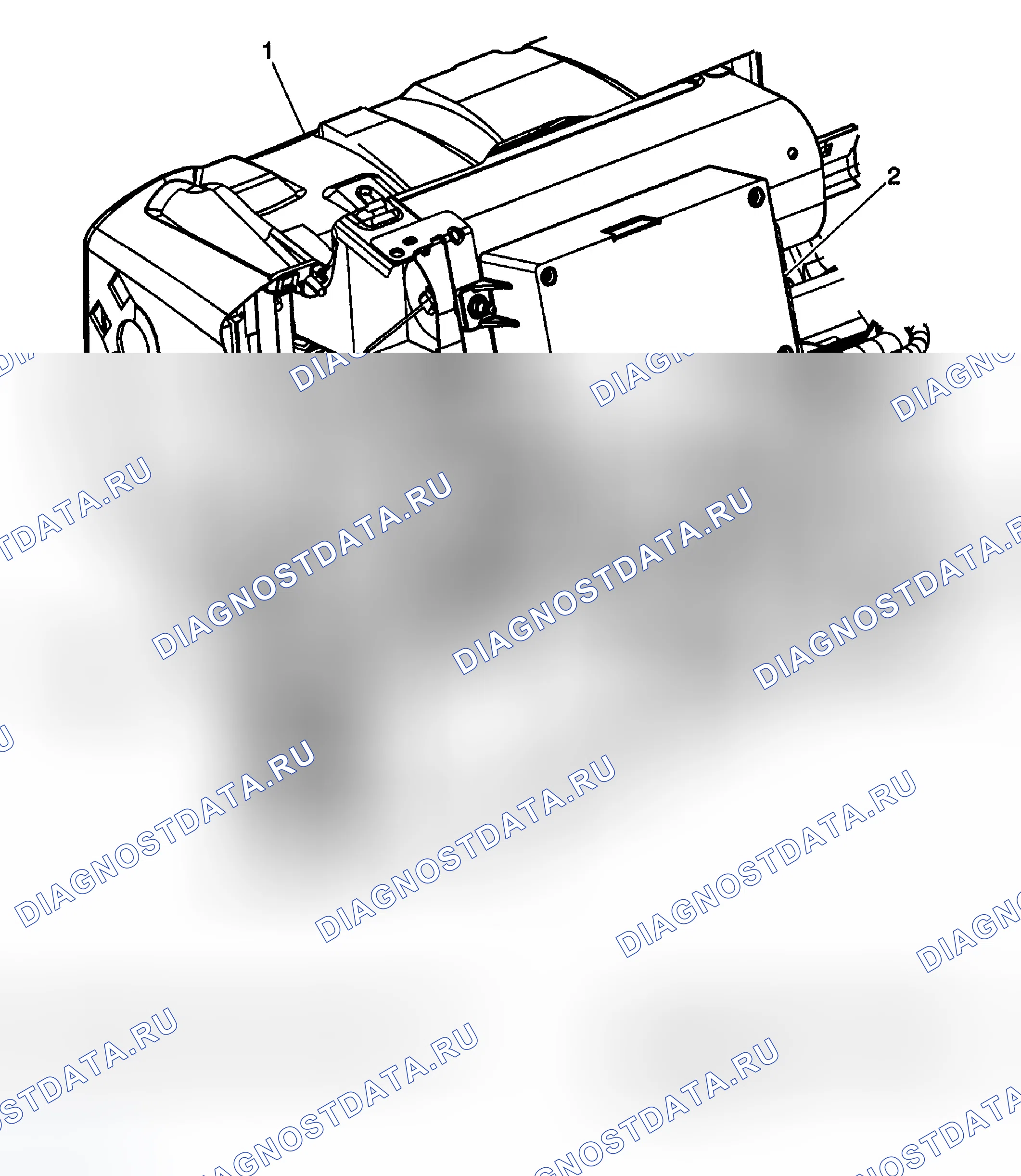 Рис. 156: Виды компонентов сотовой связи. Chevrolet Silverado 1500 HD 