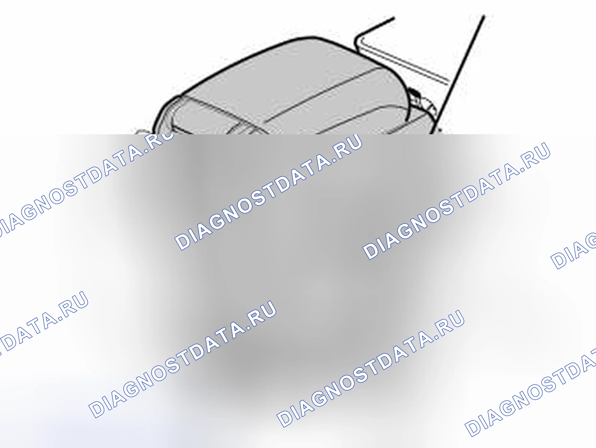 Рис. 515: ПЕПЕЛЬНИЦА. Volvo XC90 I