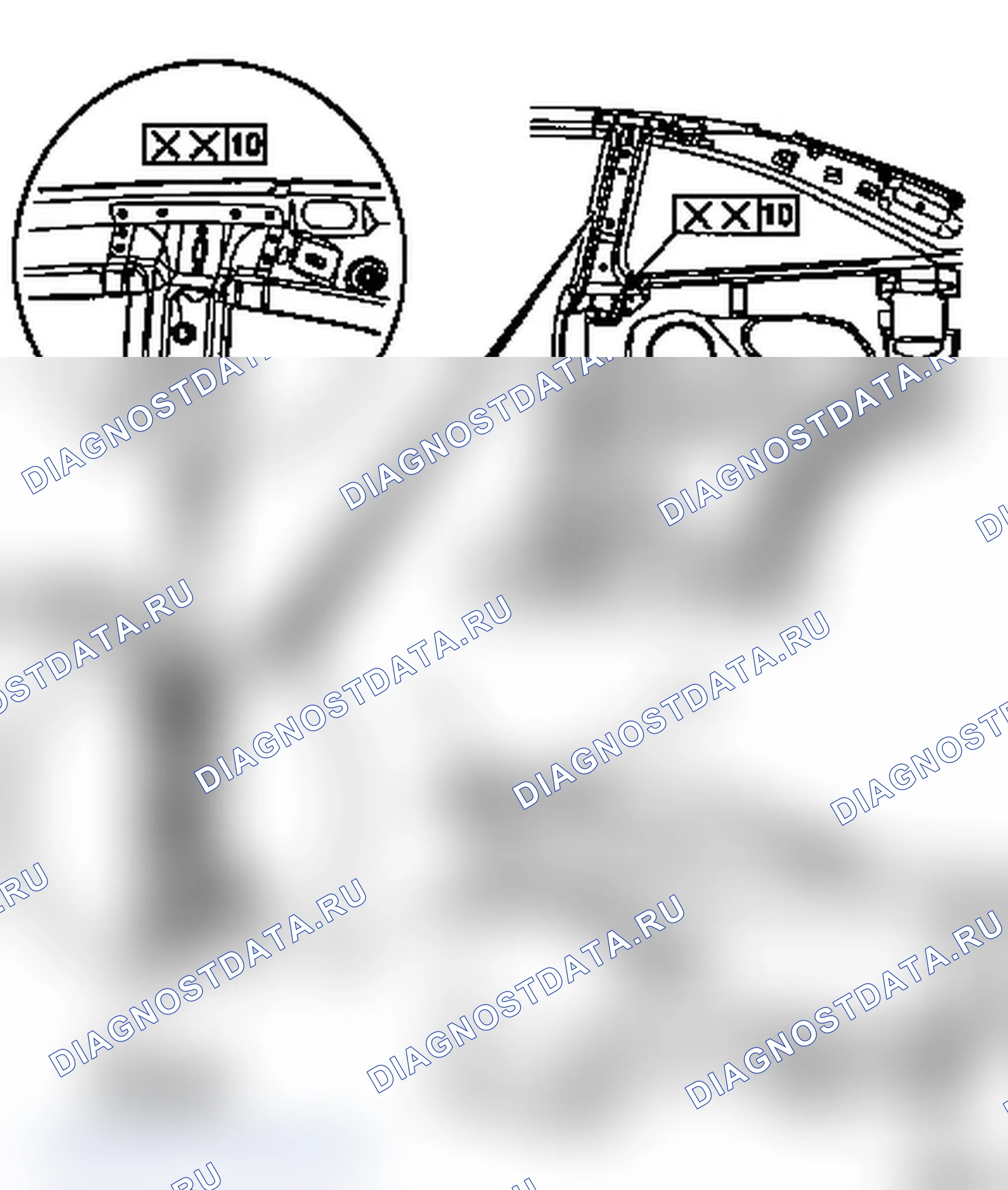 Усиление средней стойки (модели F07, F08). Opel Astra G