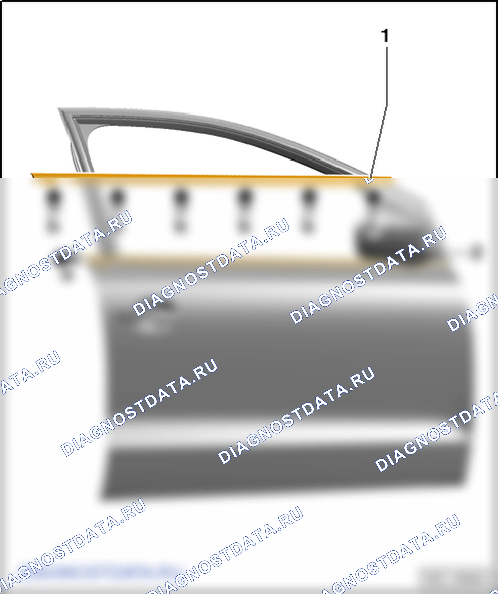 Детали дверей. SEAT Toledo Iv