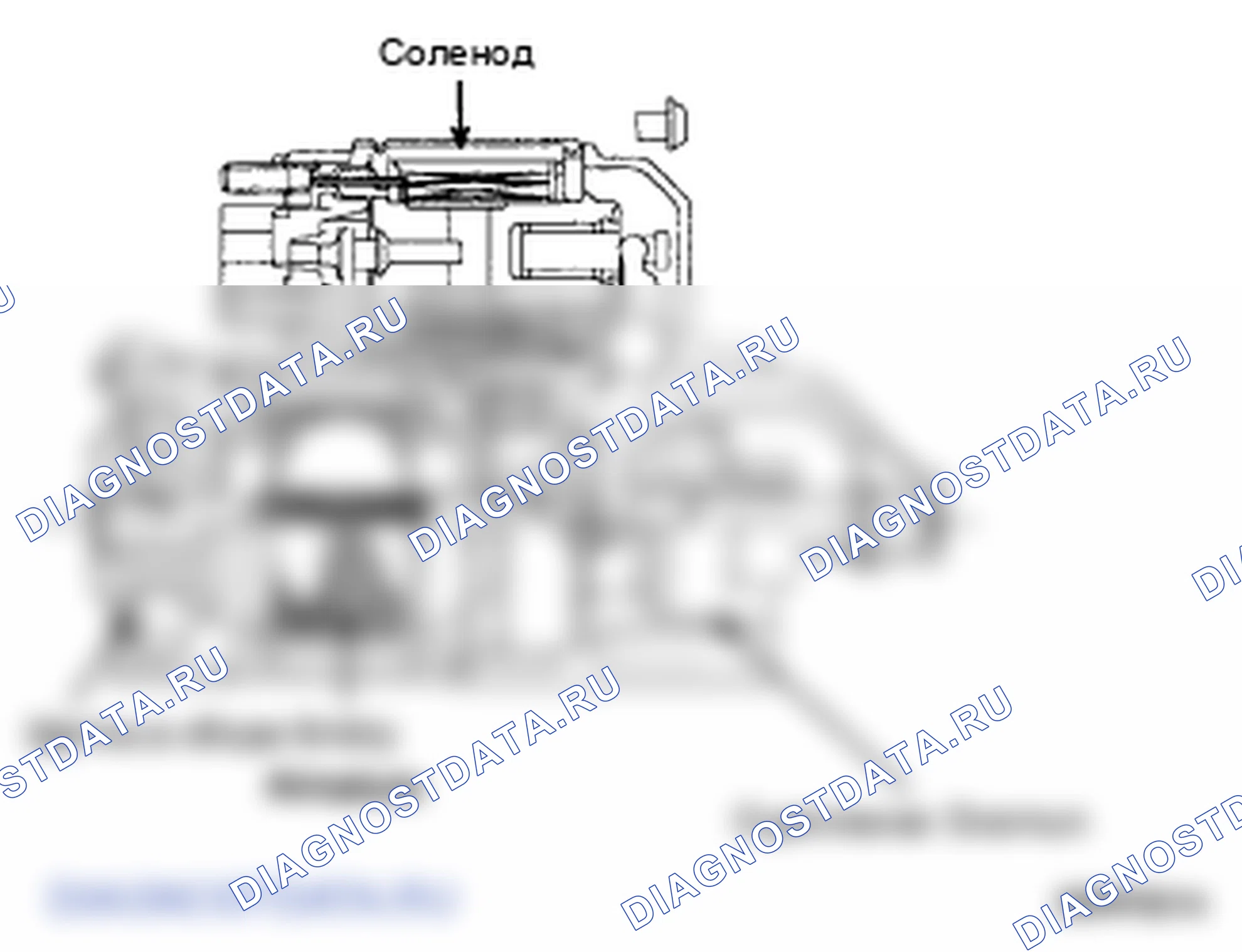 Рис. 1: ОПИСАНИЕ стартера. Hyundai Azera I