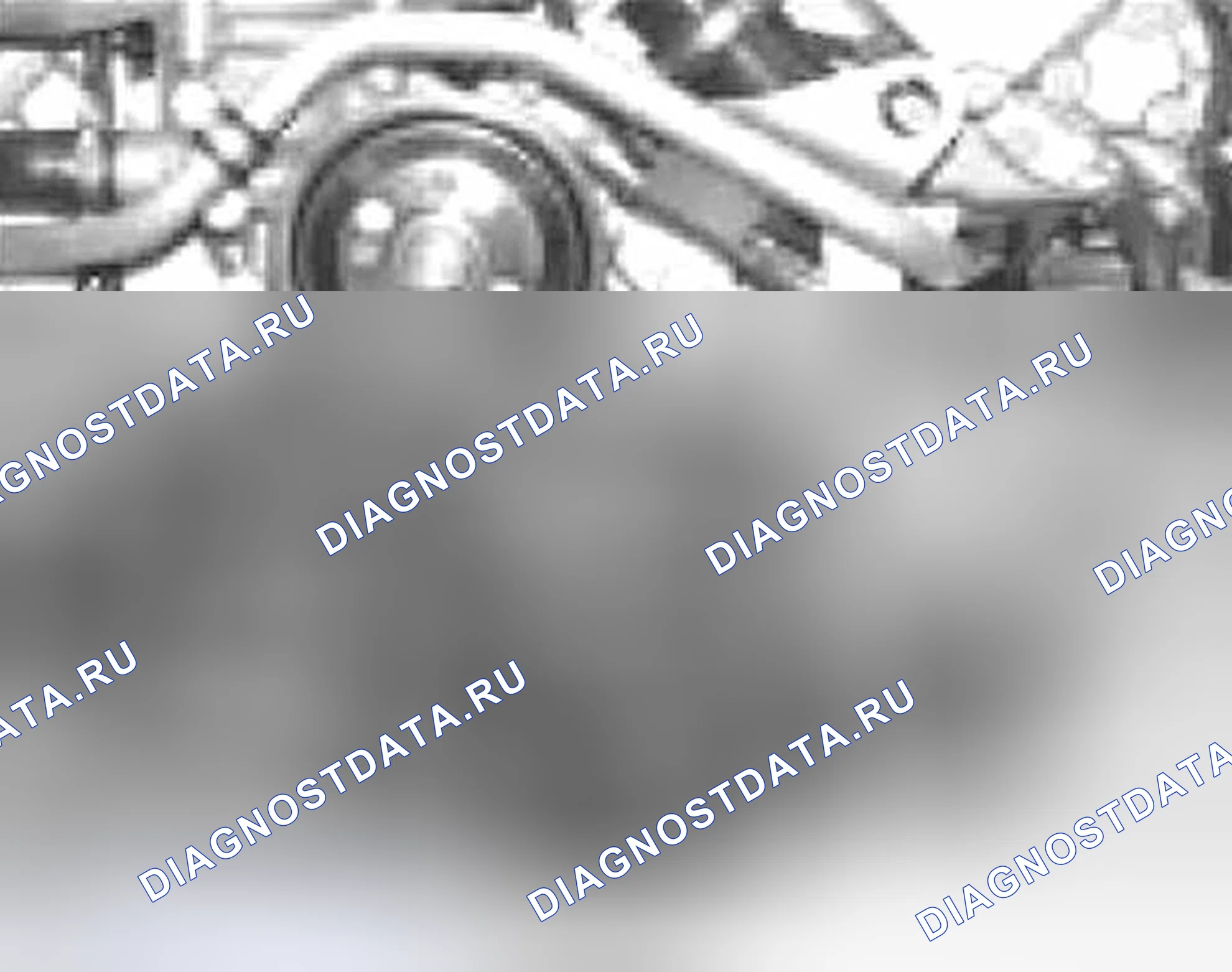 Рис. 10: Разводка приводного ремня (S62). BMW Z8 E52