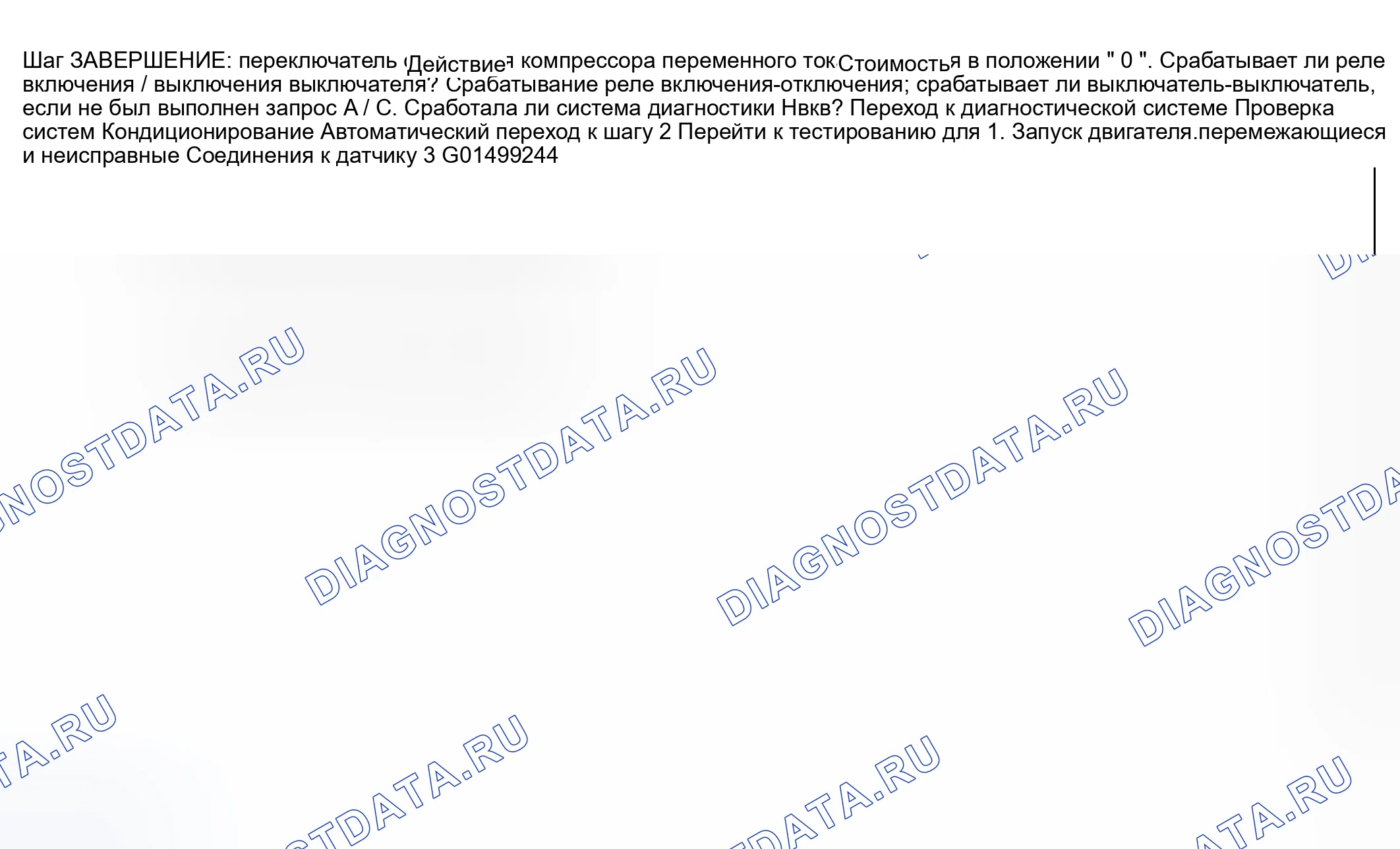 Рис. 35: Муфта компрессора ОВКВ не расцепляется. Hyundai Venue I