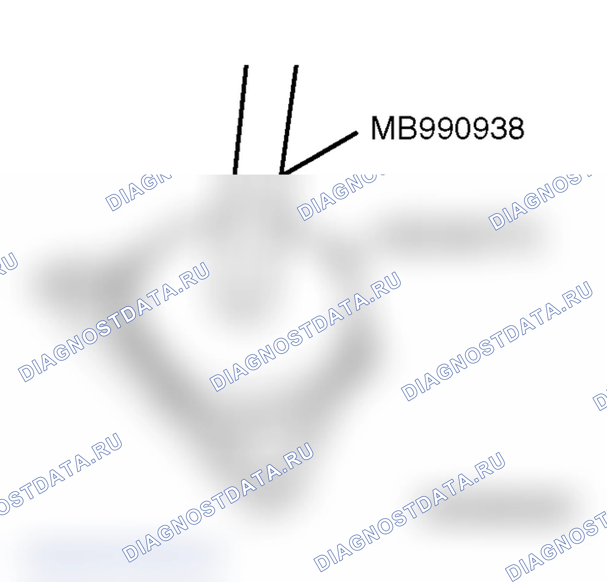 Рис. 540: >> D <<МОНТАЖ МАСЛЯНОГО УПЛОТНЕНИЯ. Mitsubishi Lancer Evolution IX