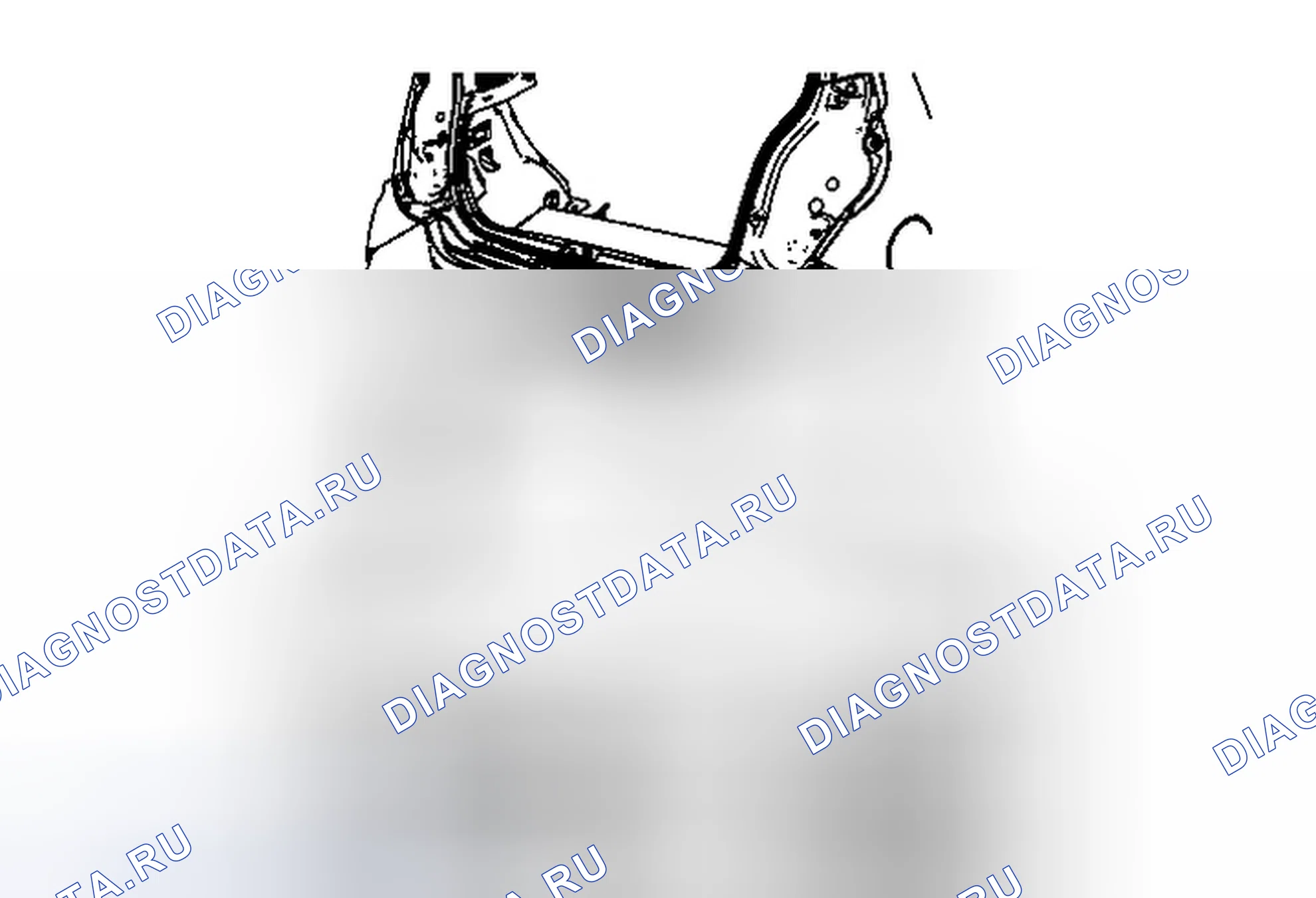 Рис. 14: Замена приборной панели заднего бампера. Chevrolet Spark M300