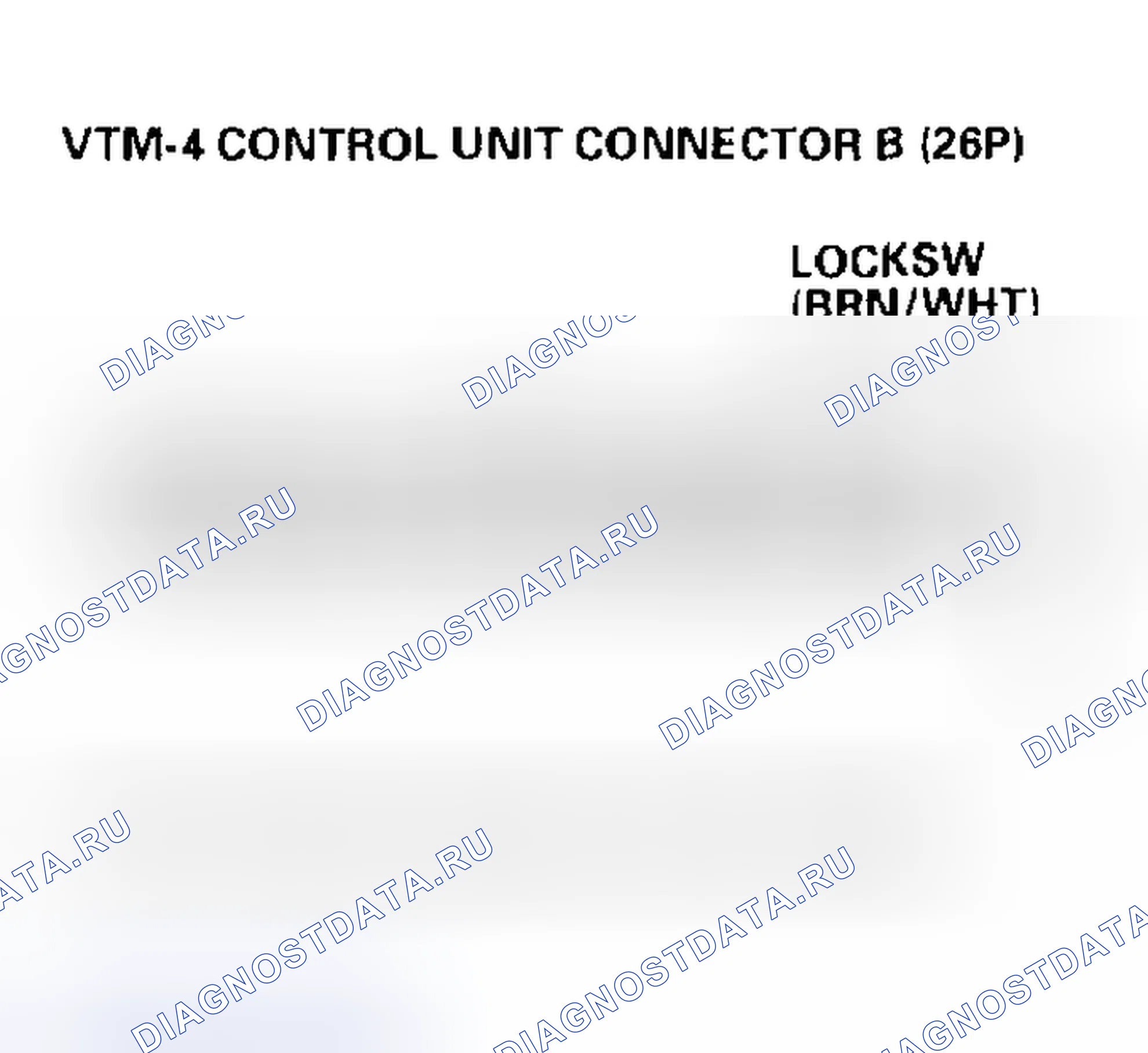 Рис. 93: Индикатор Vtm-4 замок не загорается при нажатии на выключатель замка Vtm-4. Honda Pilot I