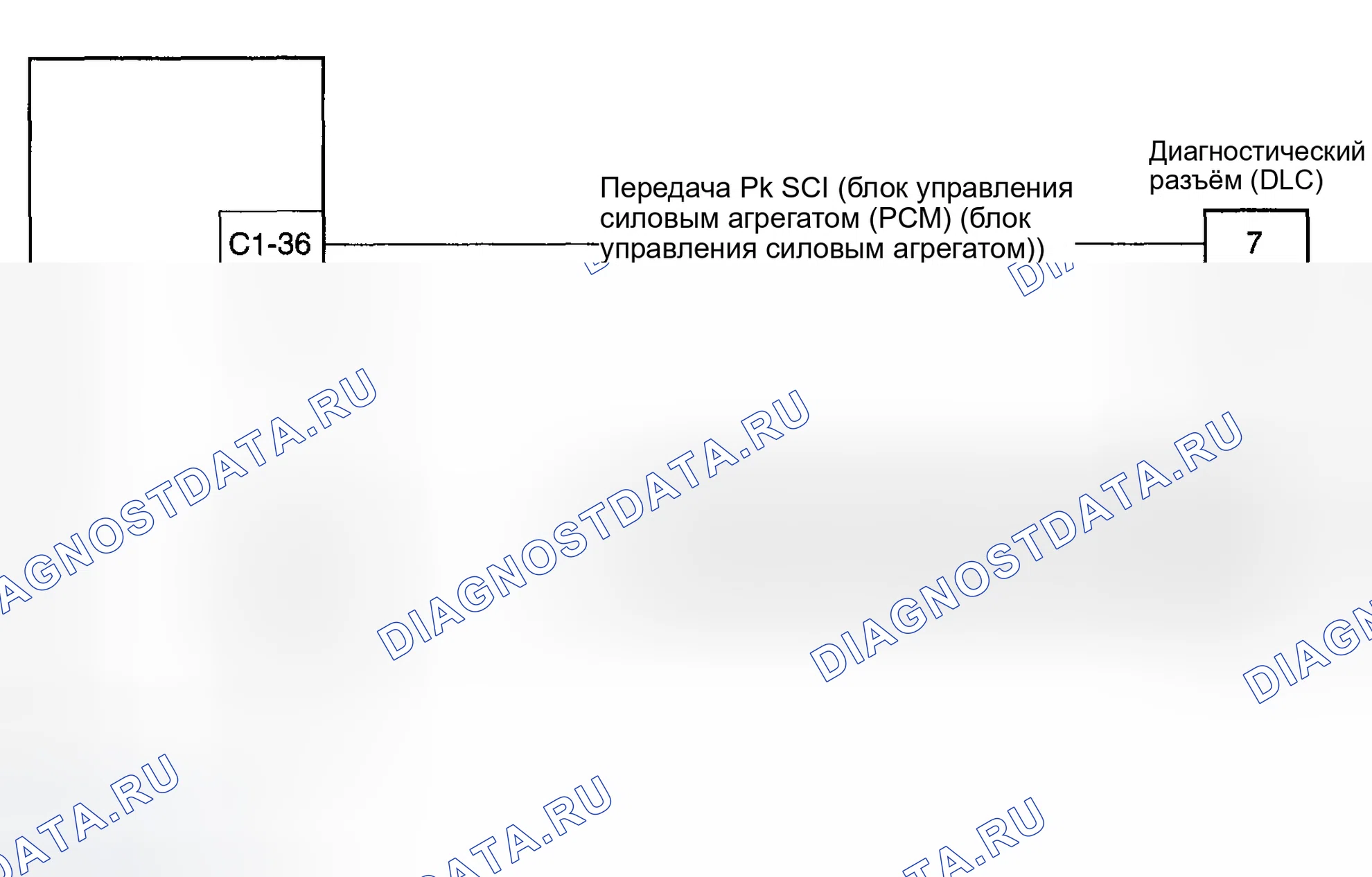 Рис. 567: КОММУНИКАЦИЯ блок управления силовым агрегатом (PCM) (блок управления силовым агрегатом) - NGC. Dodge Pickup R2500 