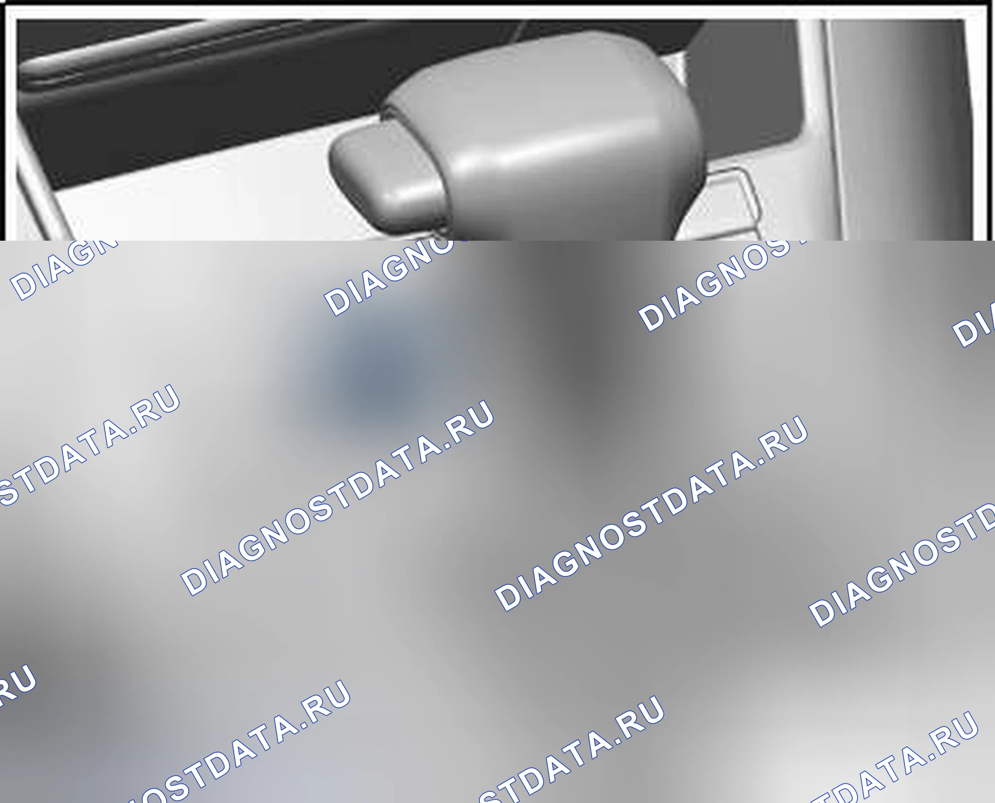 Рис. 10: КНОПКА РЕГУЛИРОВКИ ДЕМПФИРОВАНИЯ -E387. Volkswagen Tiguan I