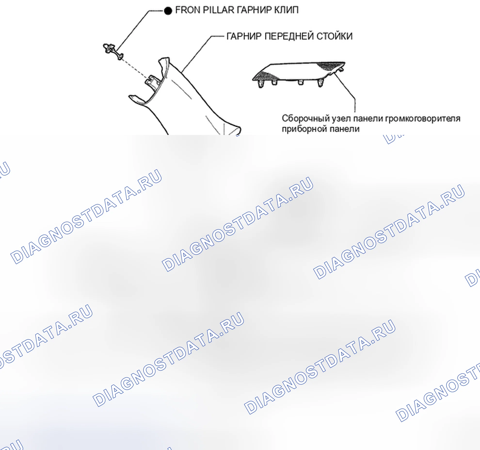 Рис. 114: КОМПОНЕНТЫ. Toyota Highlander II