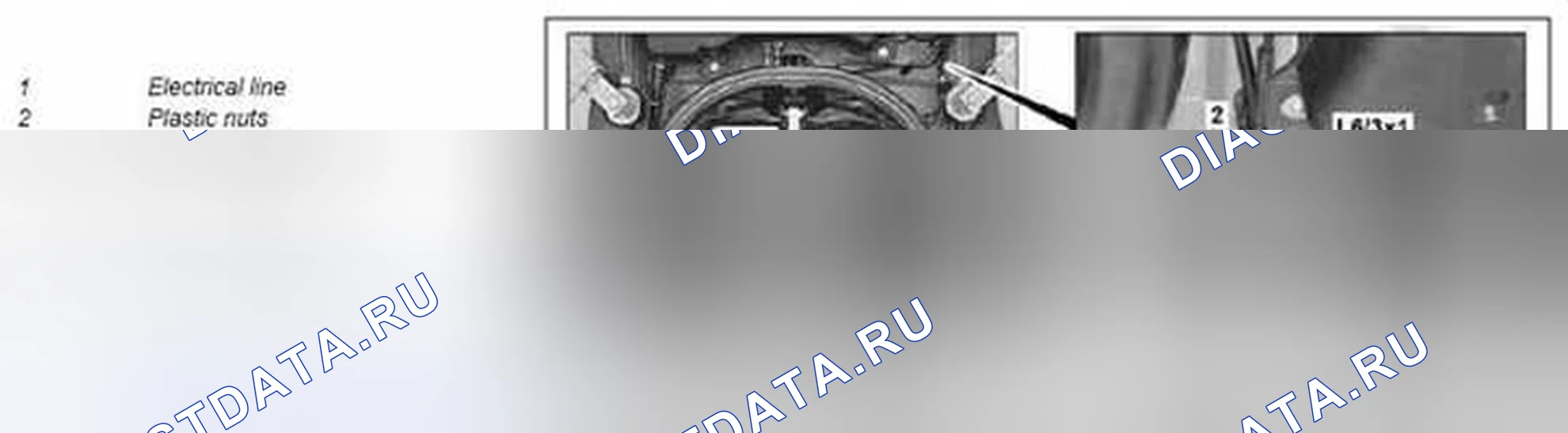 Рис. 88: Демонтировать / установить датчик скорости заднего моста - AR42.30-P-0714MCU. Kia Soul I