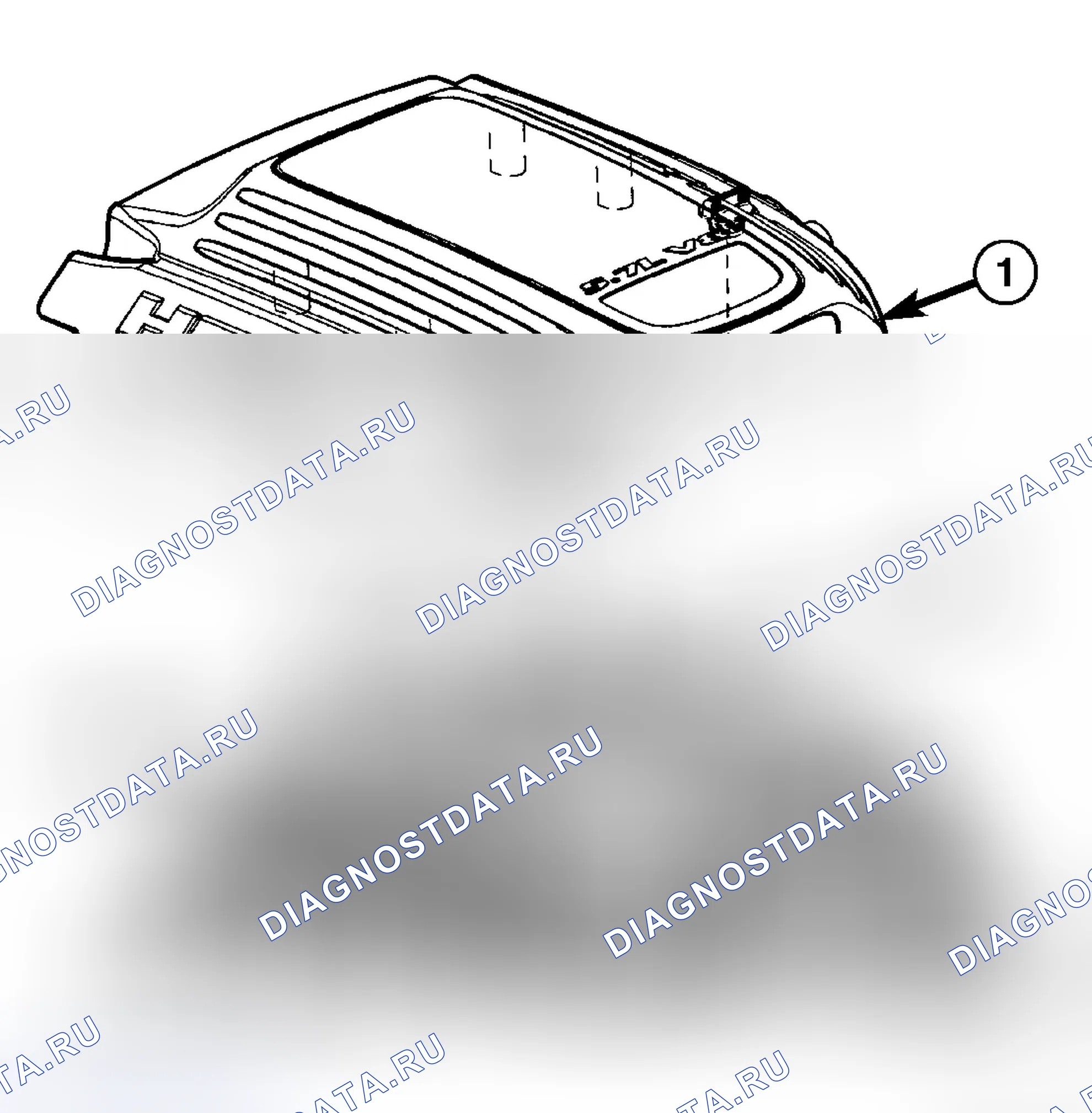 Рис. 495: ДЕМОНТАЖ - ДВИГАТЕЛЬ. Dodge Magnum I