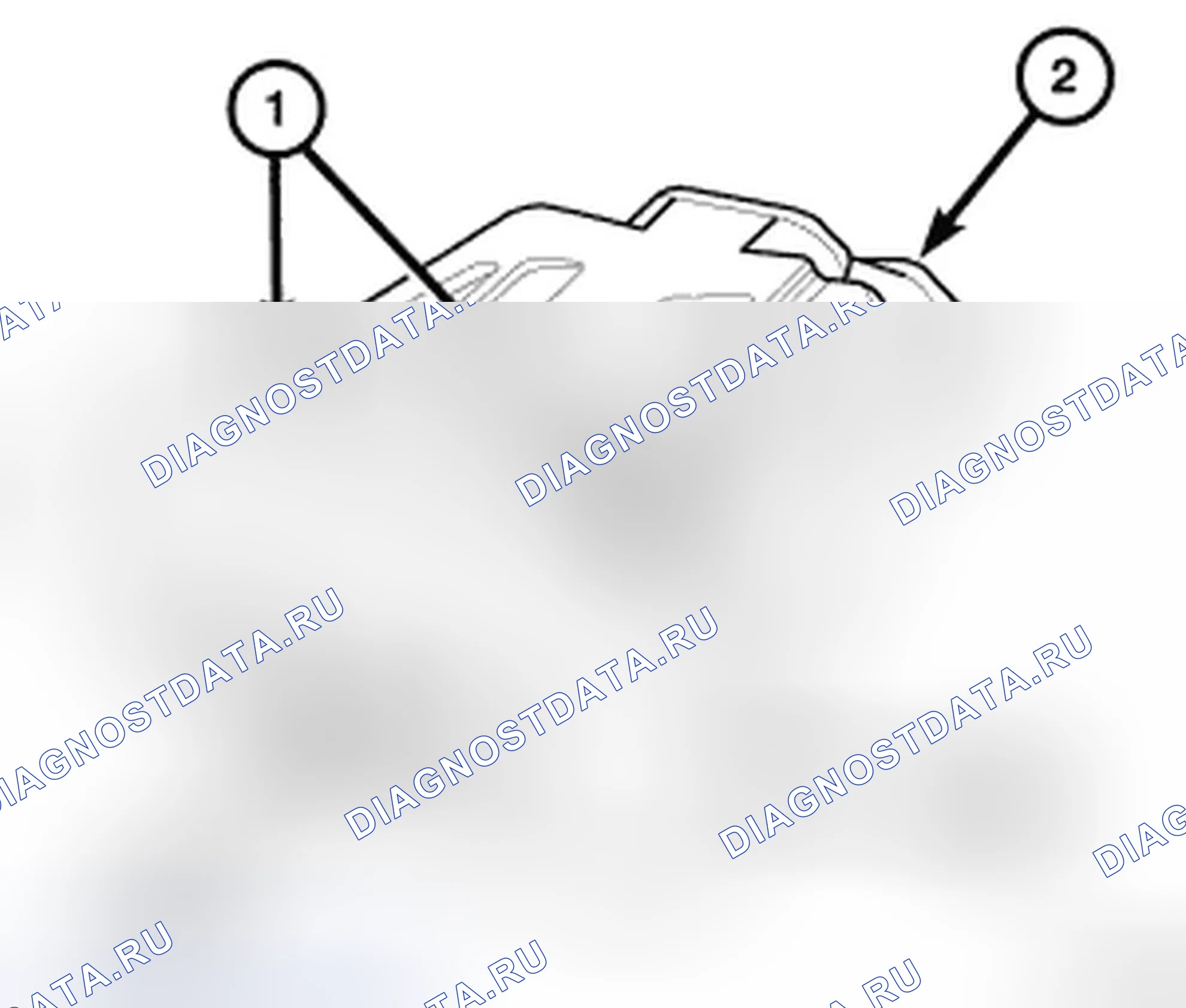 Рис. 19: ФОРСУНКА-ЗАДНЯЯ ШАЙБА. Dodge Caliber I