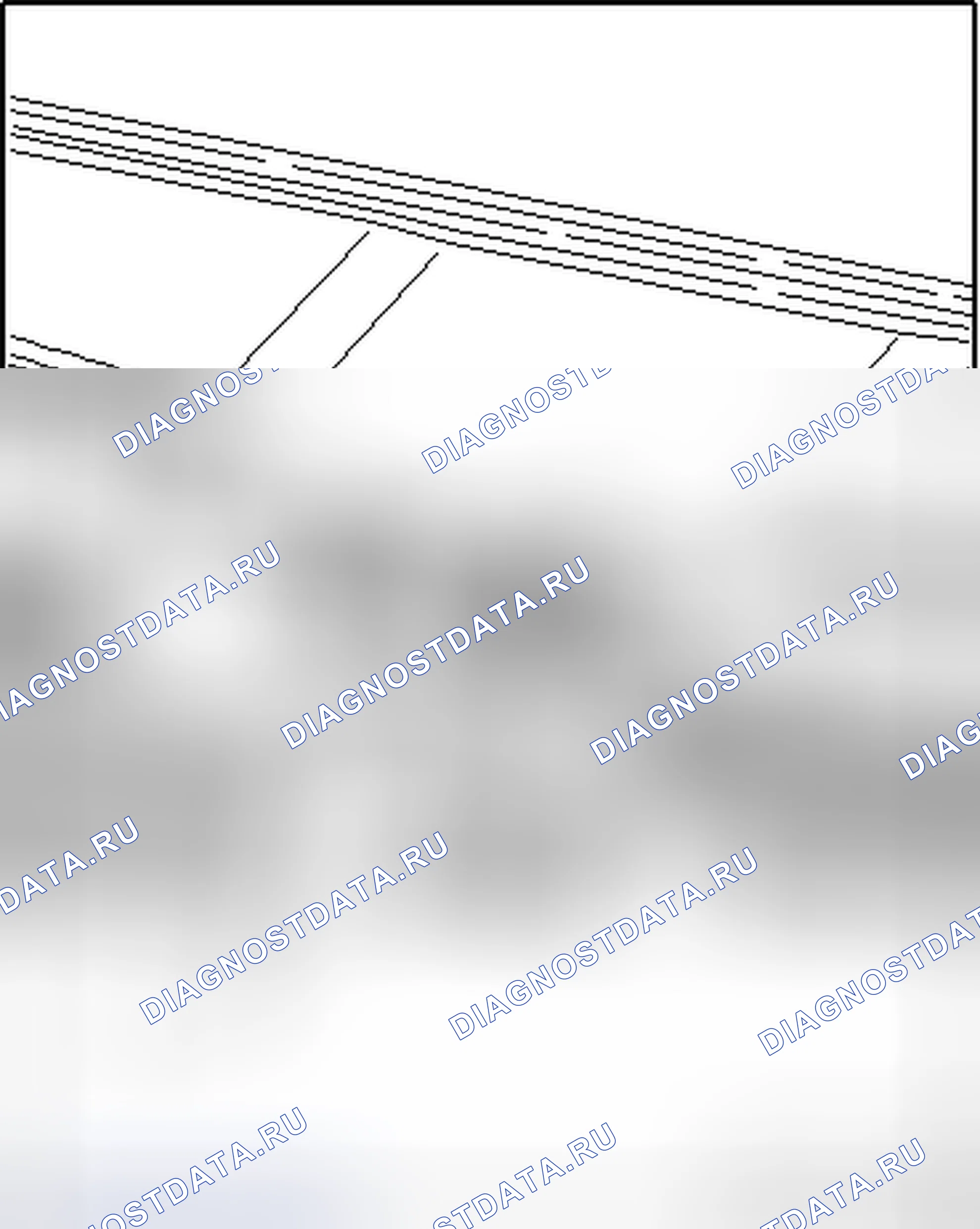 Рис. 437: ЗАМОК КАПОТА, РЕГУЛИРОВКА. Volkswagen Passat B6