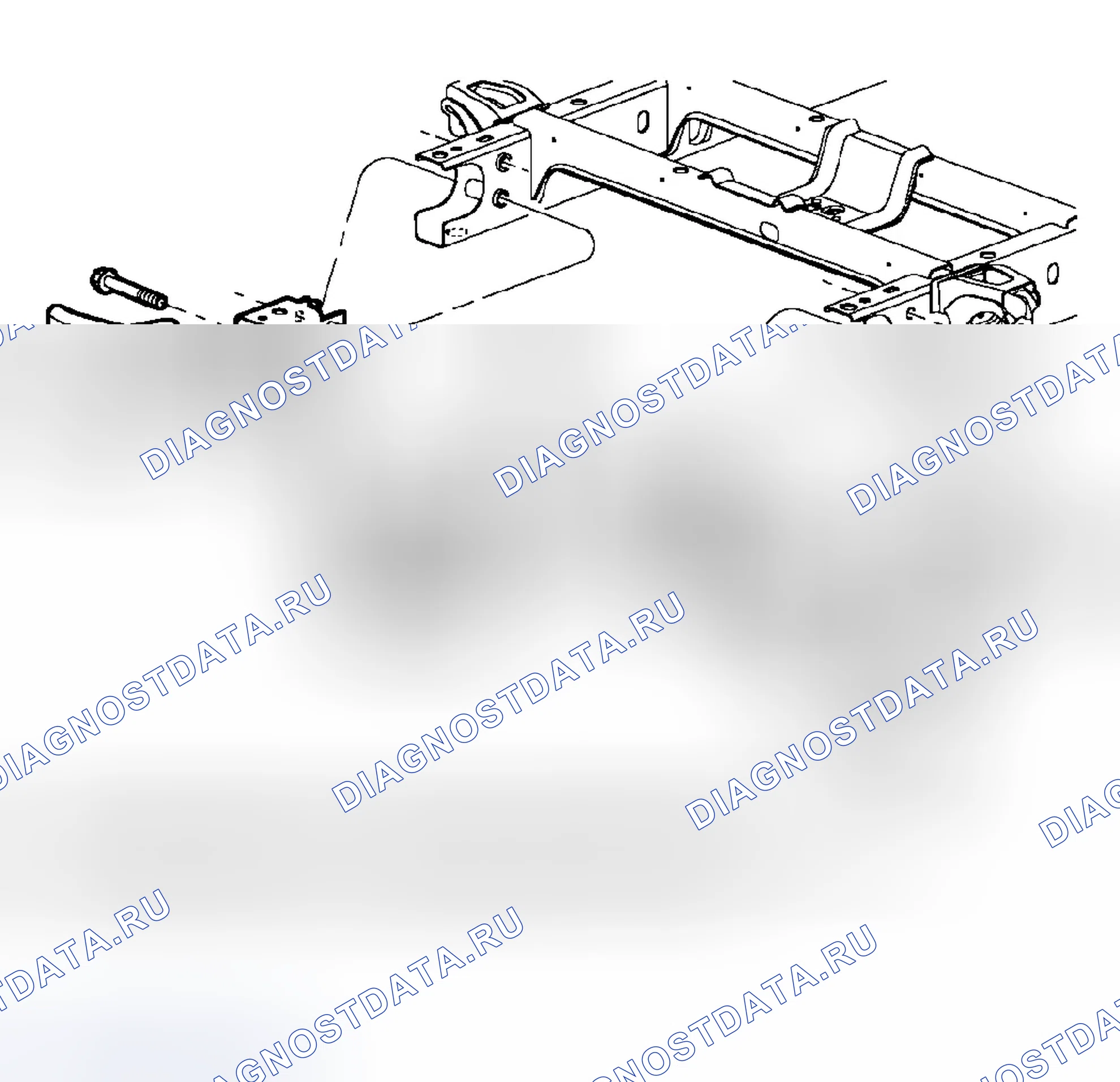Рис. 5: ДЕМОНТАЖ. Dodge Pickup R2500 