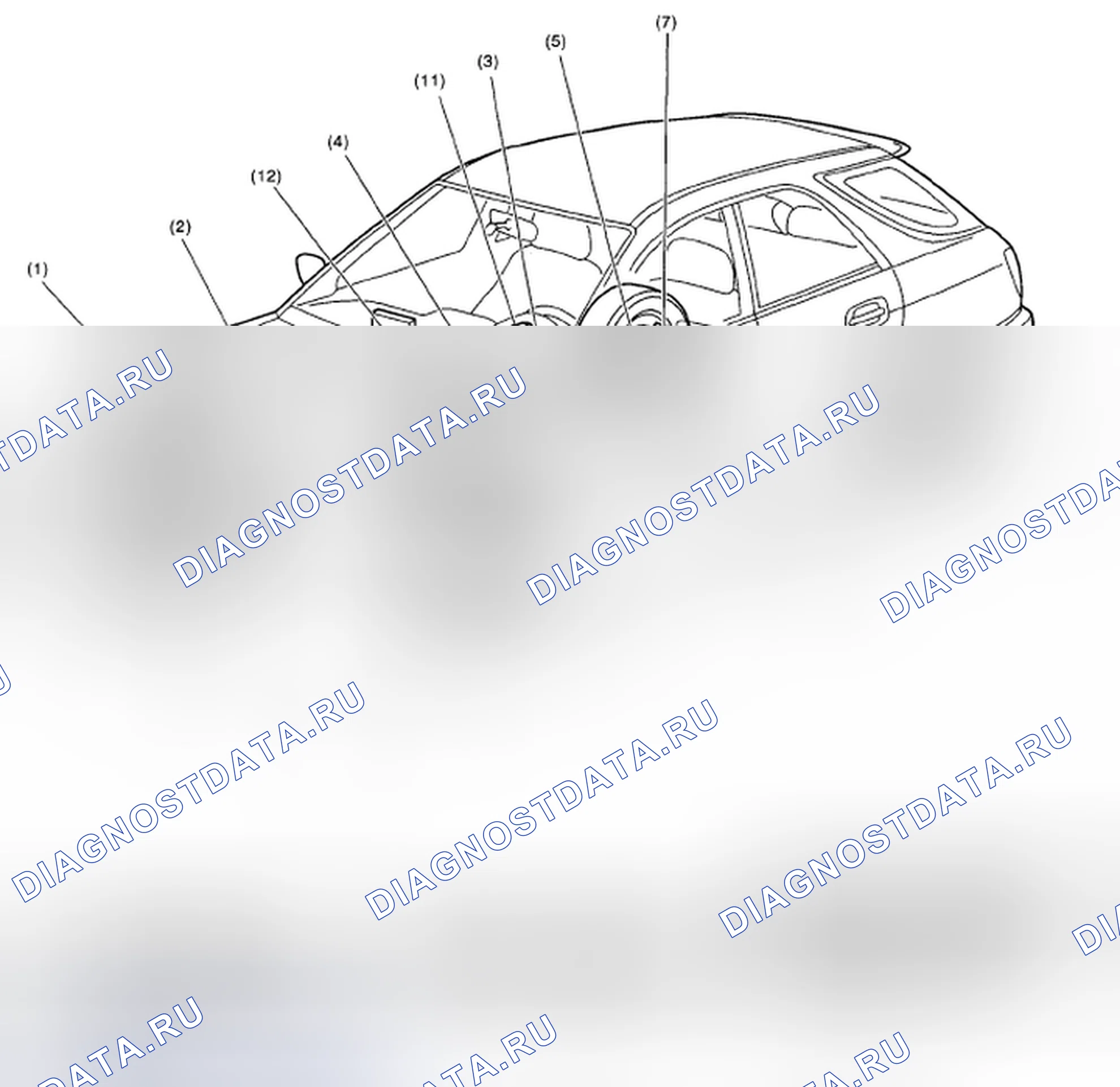 Рис. 42: РАСПОЛОЖЕНИЕ. Subaru Impreza WRX STI GD рестайлинг 2