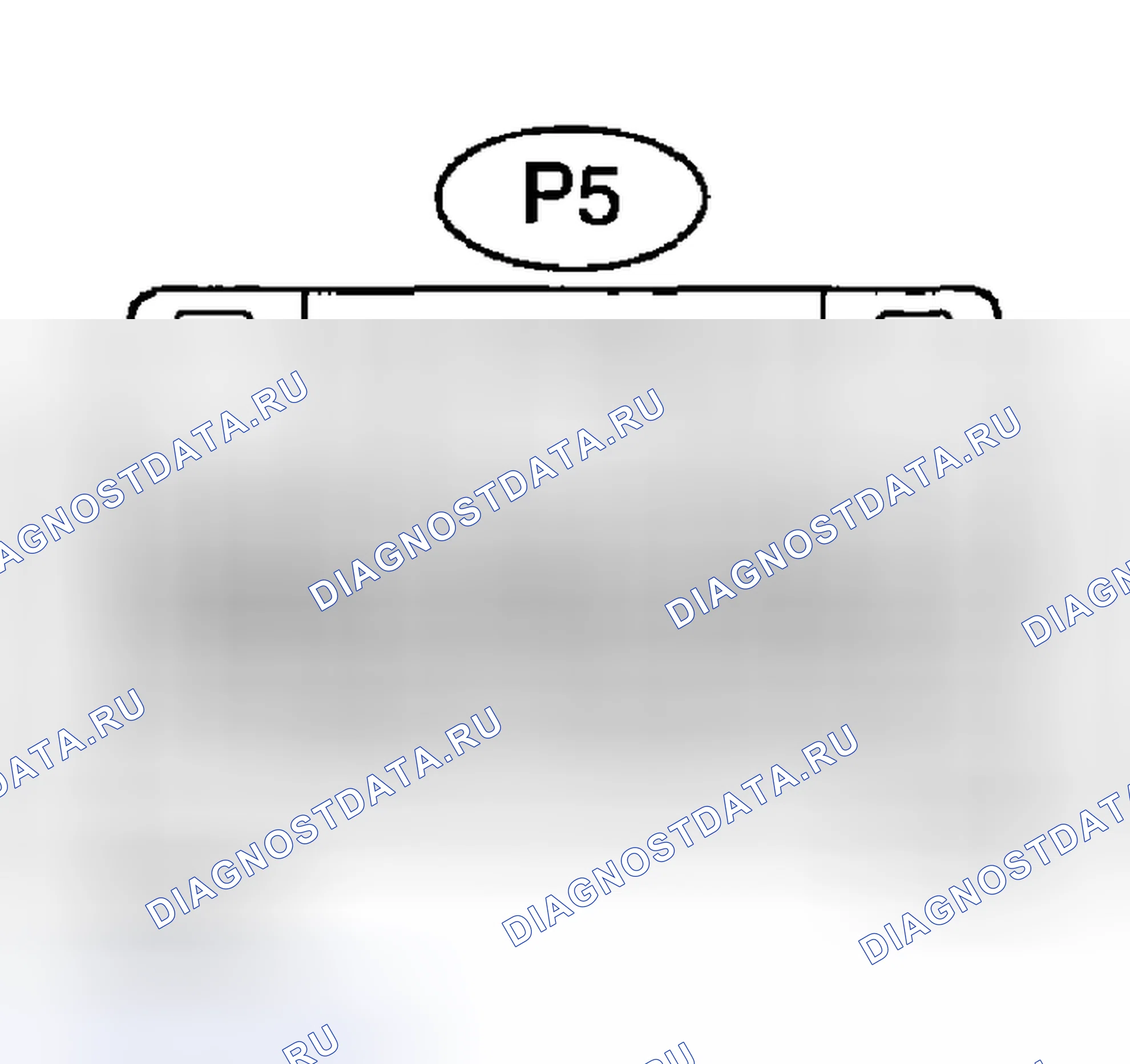 Рис. 5: КЛЕММЫ ЭБУ. Toyota Highlander I рестайлинг