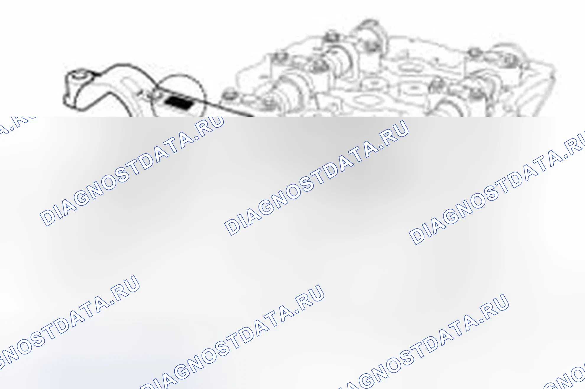 Рис. 547: Подшипник выпускного распределительного вала. Hyundai Sonata VI