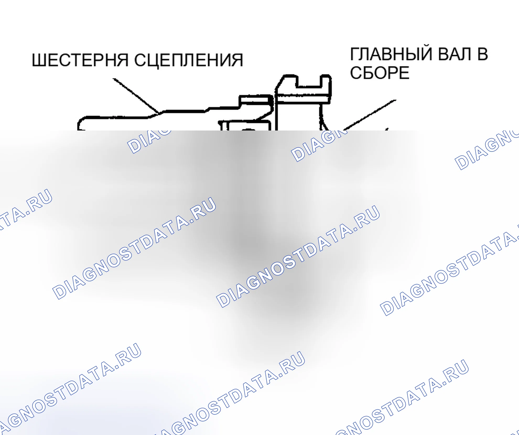 Рис. 181: > > E < < УСТАНОВКА ПРОКЛАДКИ. Mitsubishi Montero III