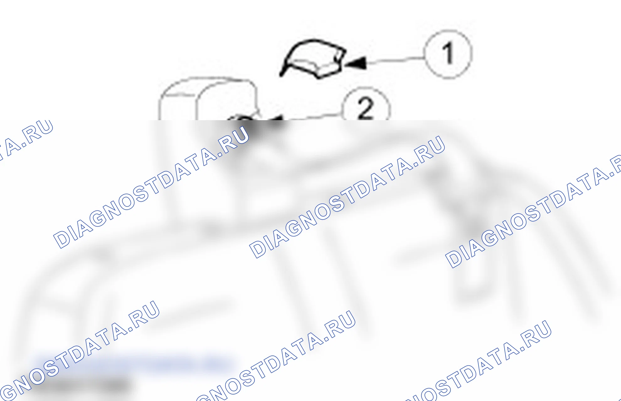 Разборка и сборка спинки сдвоенного пассажирского сиденья. Ford Transit VII