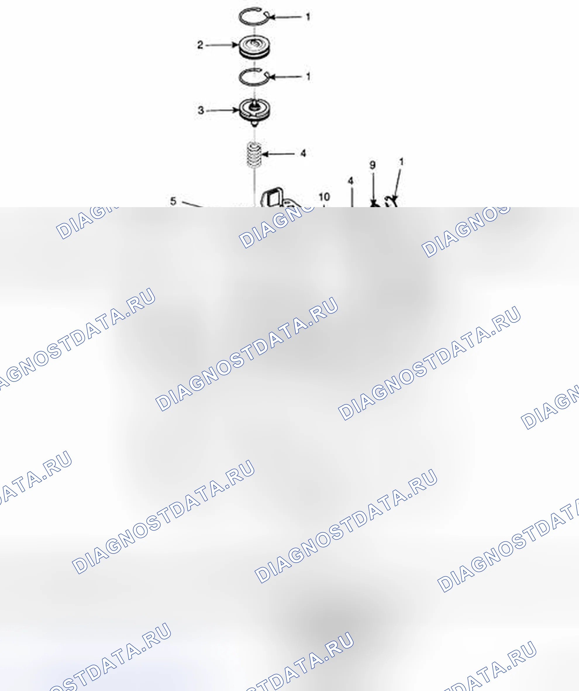 Рис. 97: КОМПОНЕНТЫ (1). Kia Magentis II