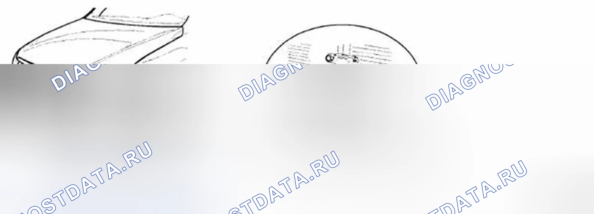 Рис. 85: Расположение компонентов. Hyundai Genesis I