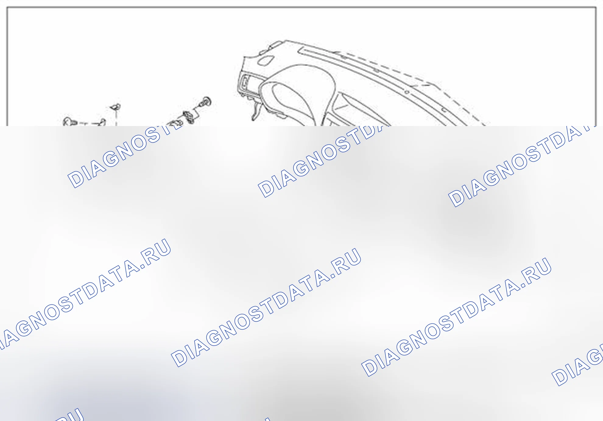 Рис. 208: ПРИБОРНАЯ ПАНЕЛЬ. Subaru Impreza GK