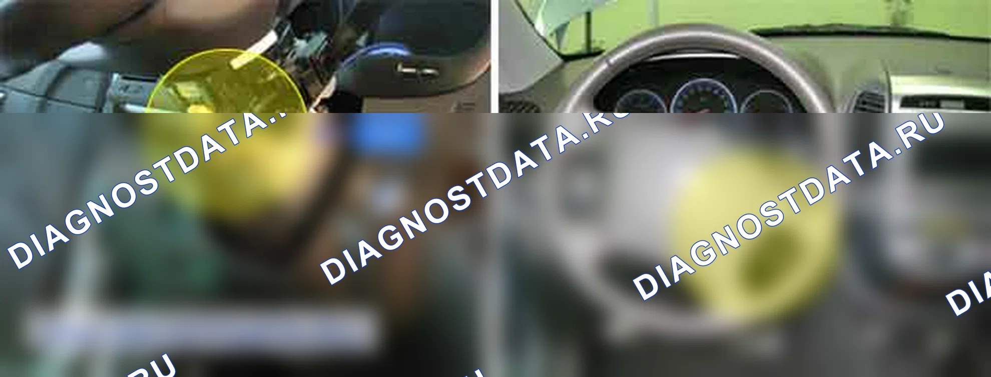 P1718: ДАТЧИК УГЛА ПОВОРОТА РУЛЕВОГО КОЛЕСА 2-ВХОДНОЙ СИГНАЛ. Hyundai Santa Fe CM