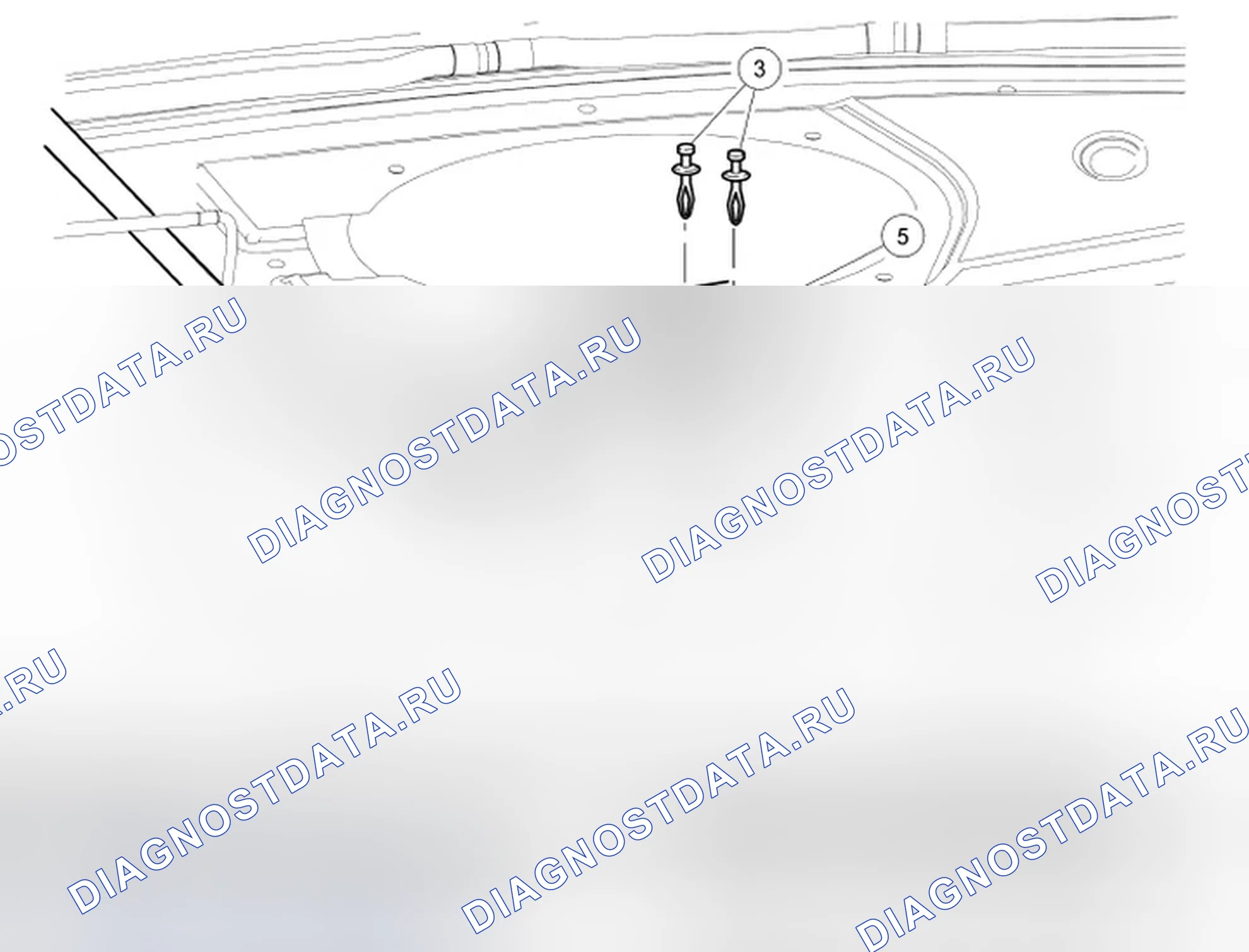 Рис. 26: Модуль помощи при парковке. Ford Freestyle I