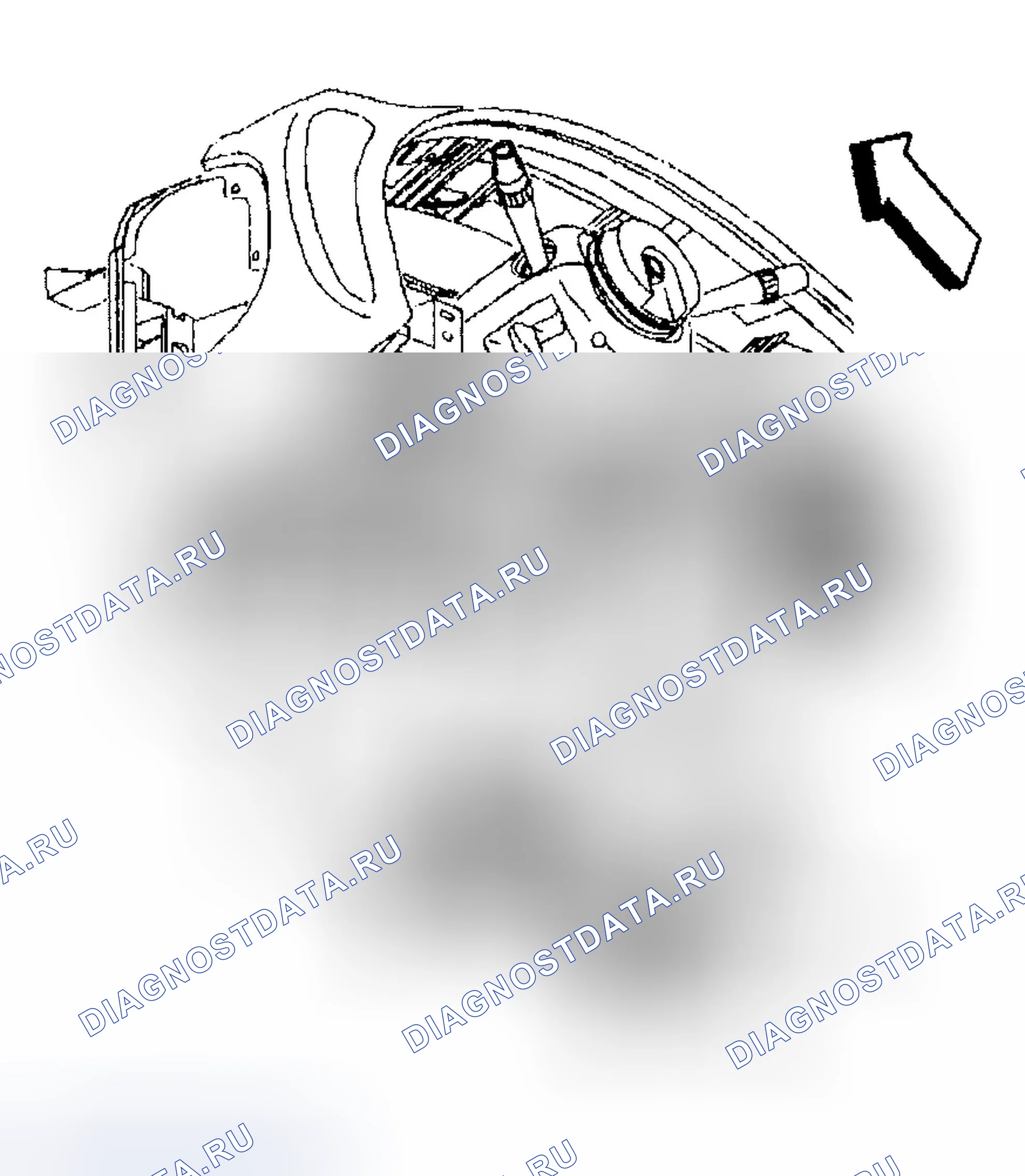 Рис. 105: Порядок демонтажа. Buick LeSabre VIII