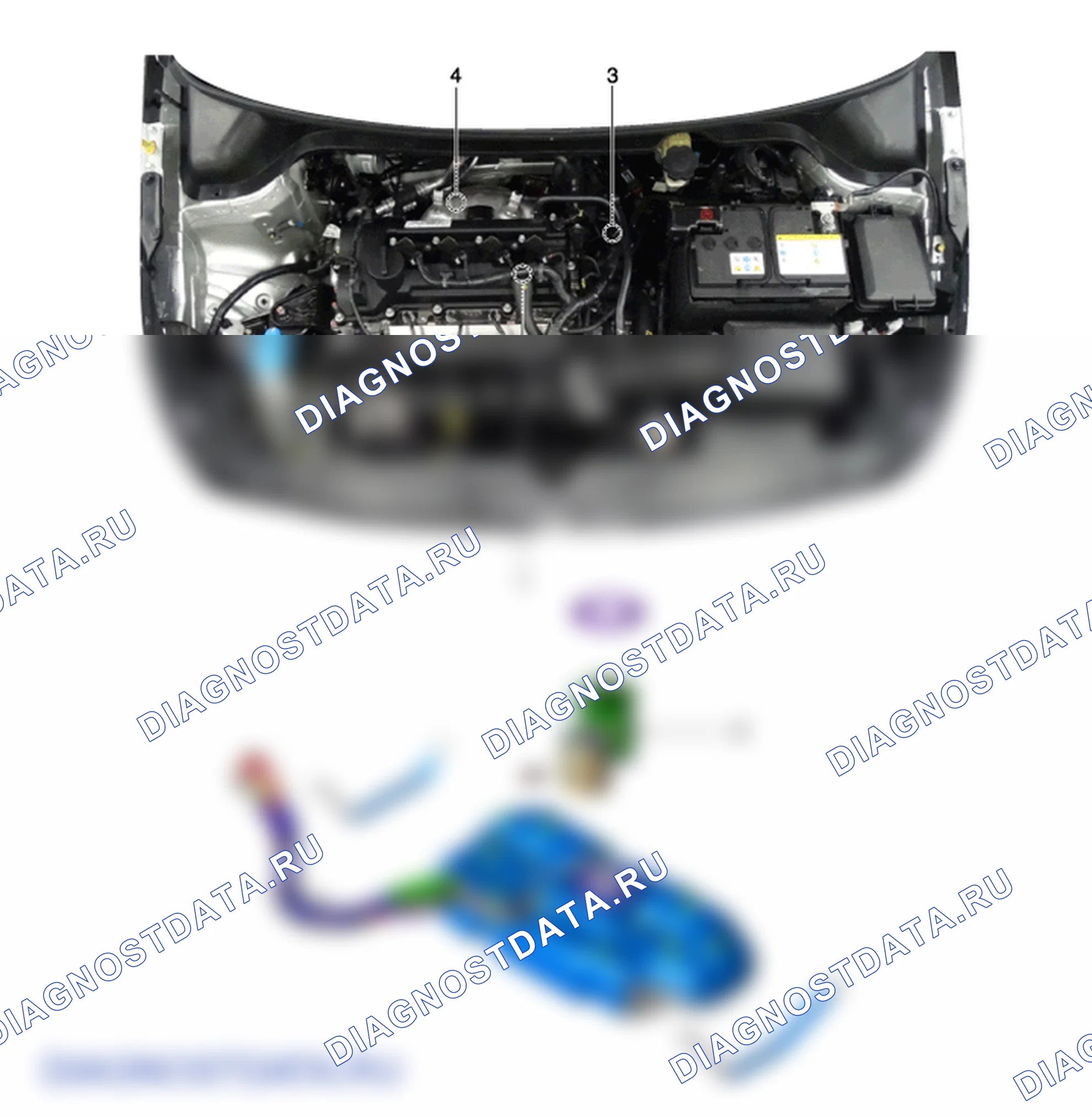 Компоненты и их расположение. Hyundai i20 GB