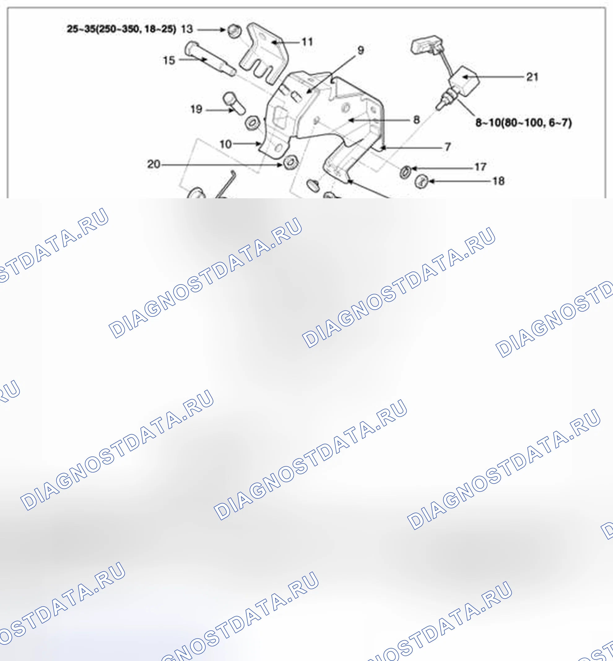 Рис. 33: КОМПОНЕНТЫ. Geely Panda I