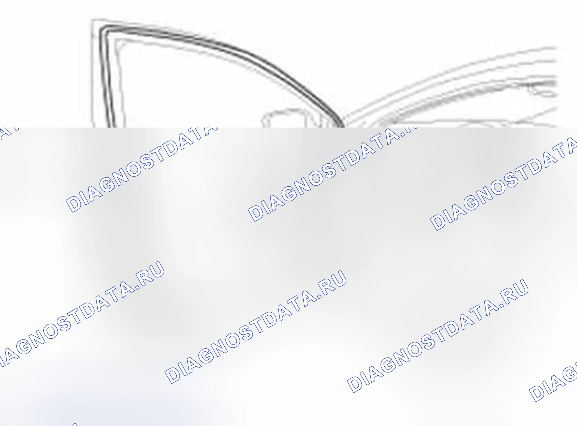 Рис. 49: Замена боковой погодной полосы. Hyundai Elantra V