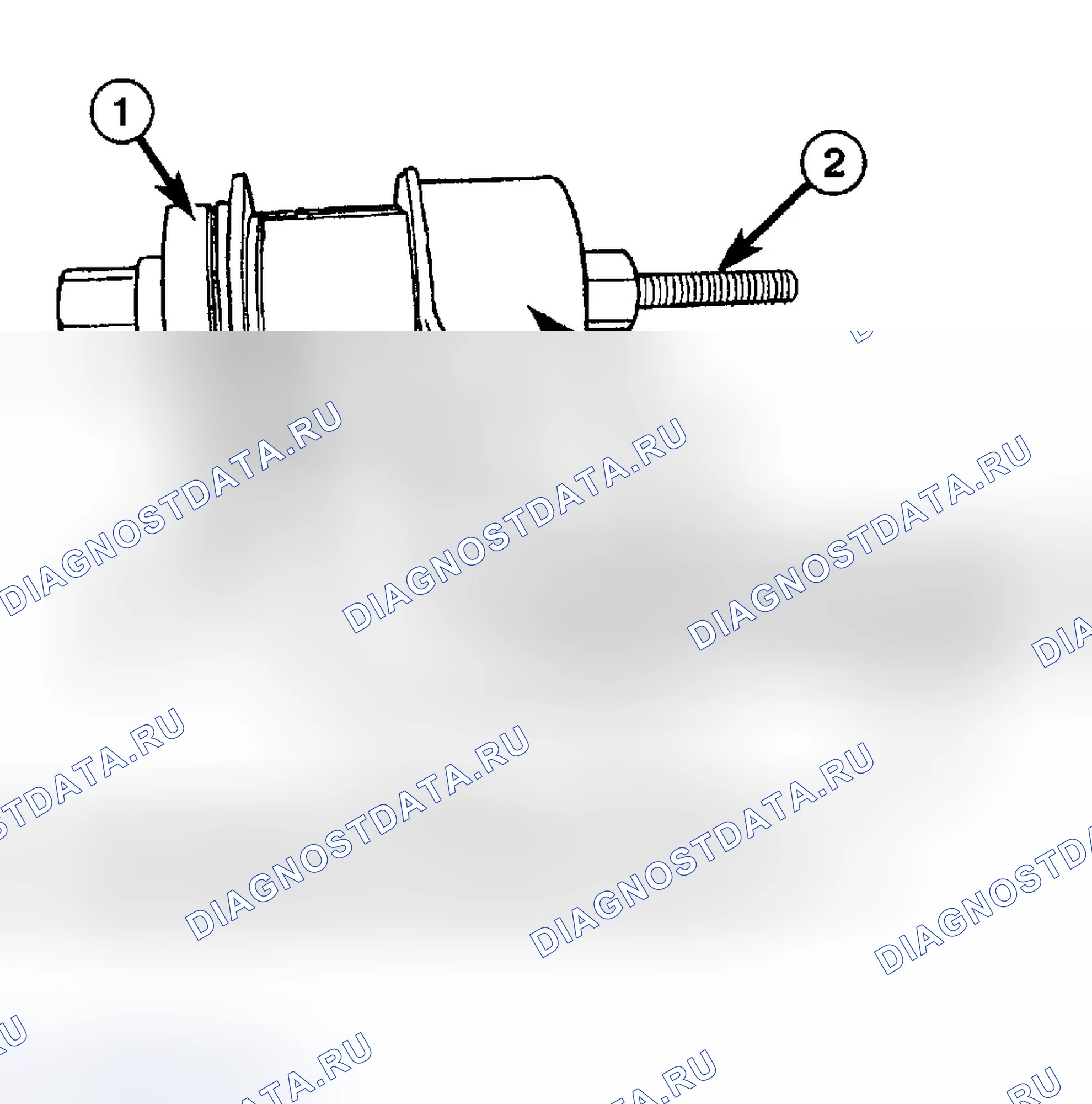 Рис. 29: БОЛЬШАЯ ВТУЛКА. Dodge Pickup R1500 
