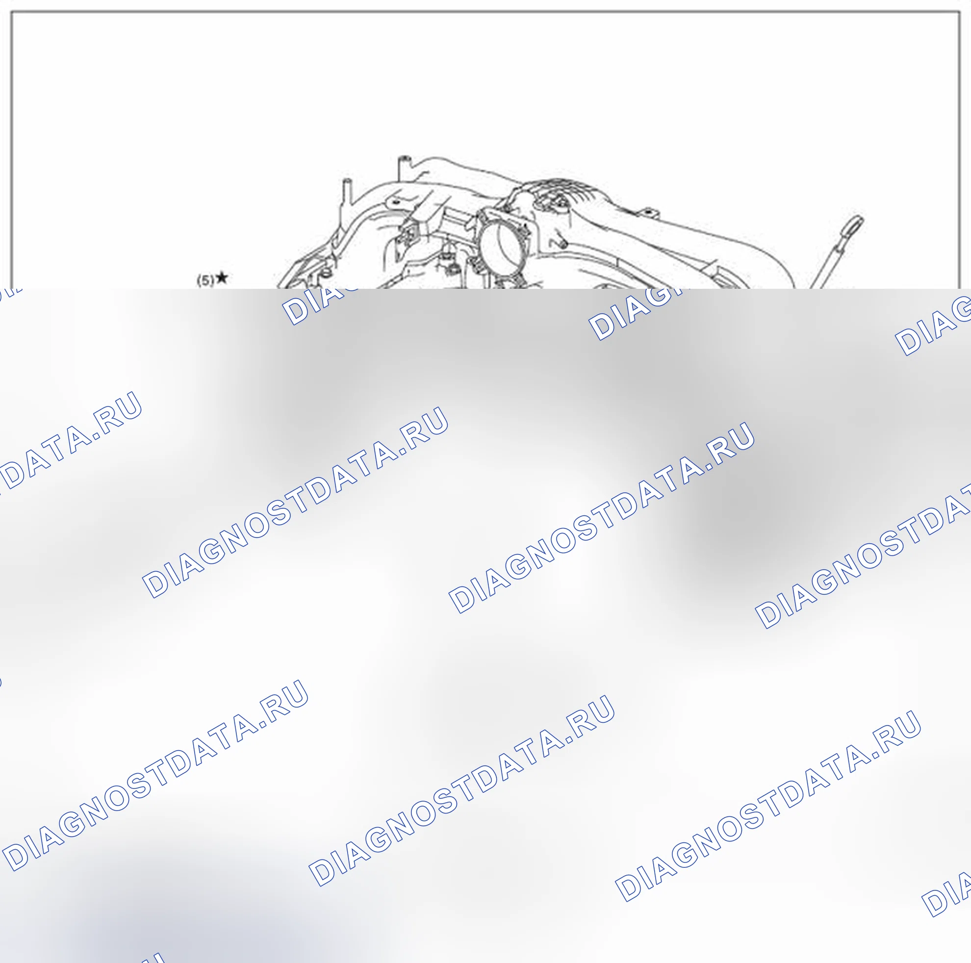 Рис. 38: СИСТЕМА рециркуляция отработавших газов 2. Subaru Legacy BM/BR рестайлинг